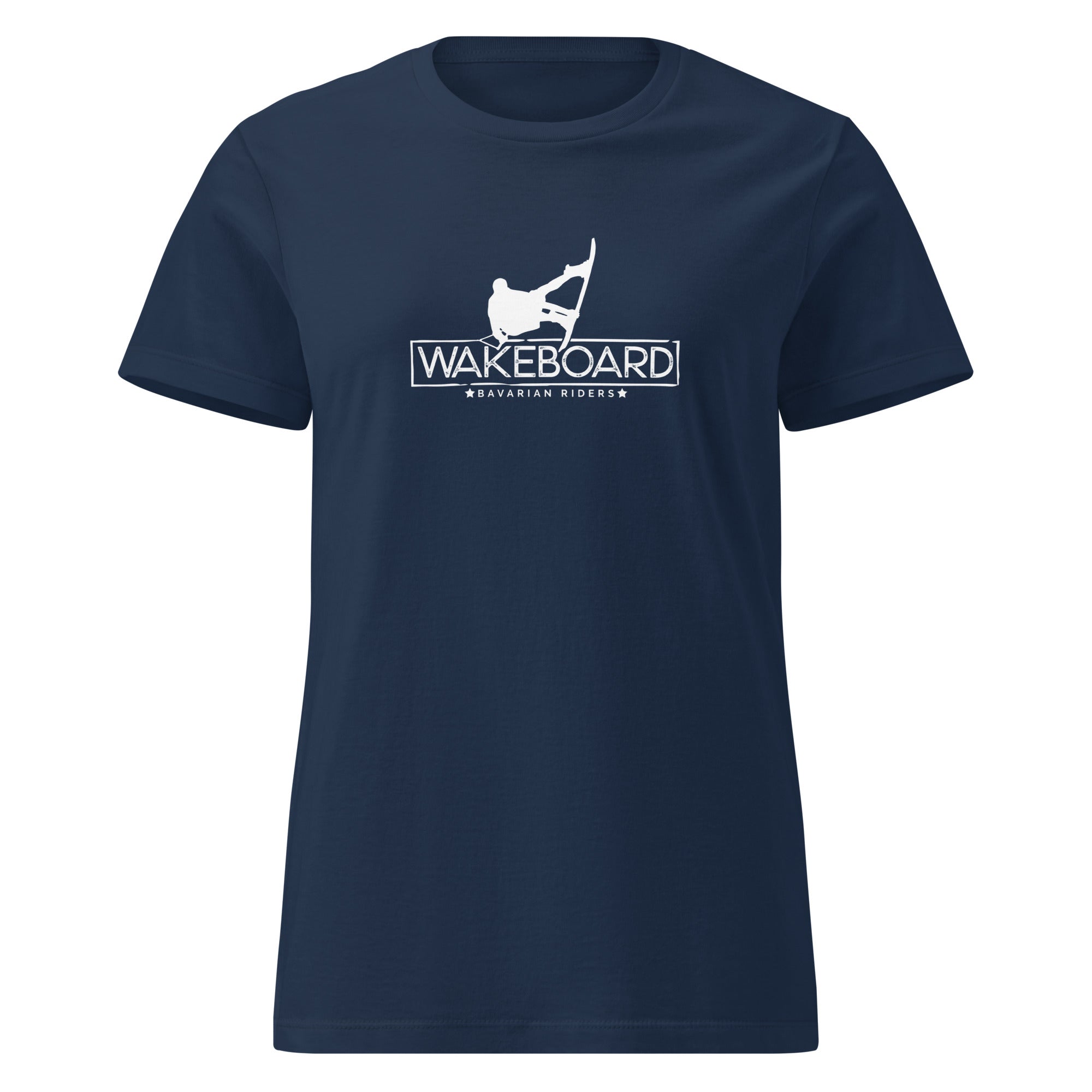 Wakeboarden T-Shirt Damen - Wakeboarding – inspiriert vom Wakeboarden am Ammersee, Starnberger See, Wörthsee, Pilsensee