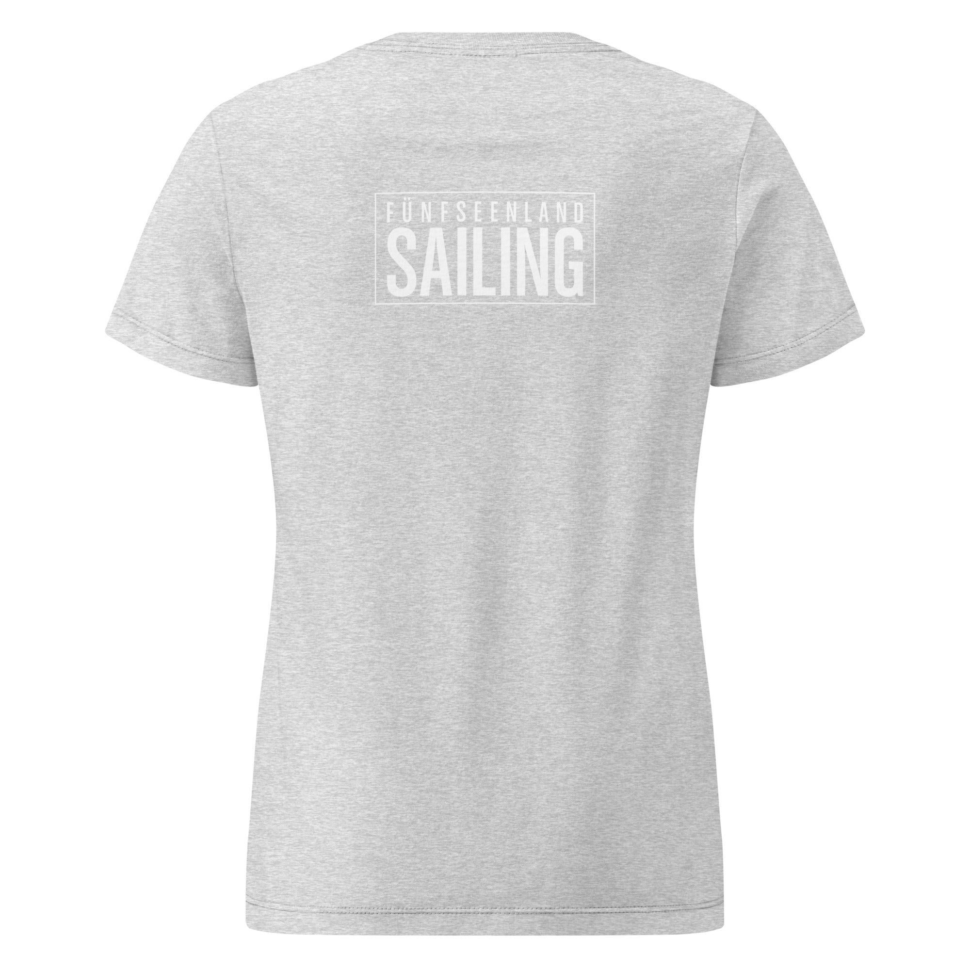 Segeln im Fünfseenland Damen T-Shirt – inspiriert vom Segeln am Ammersee, Segeln am Starnberger See, Wörthsee & Pilsensee