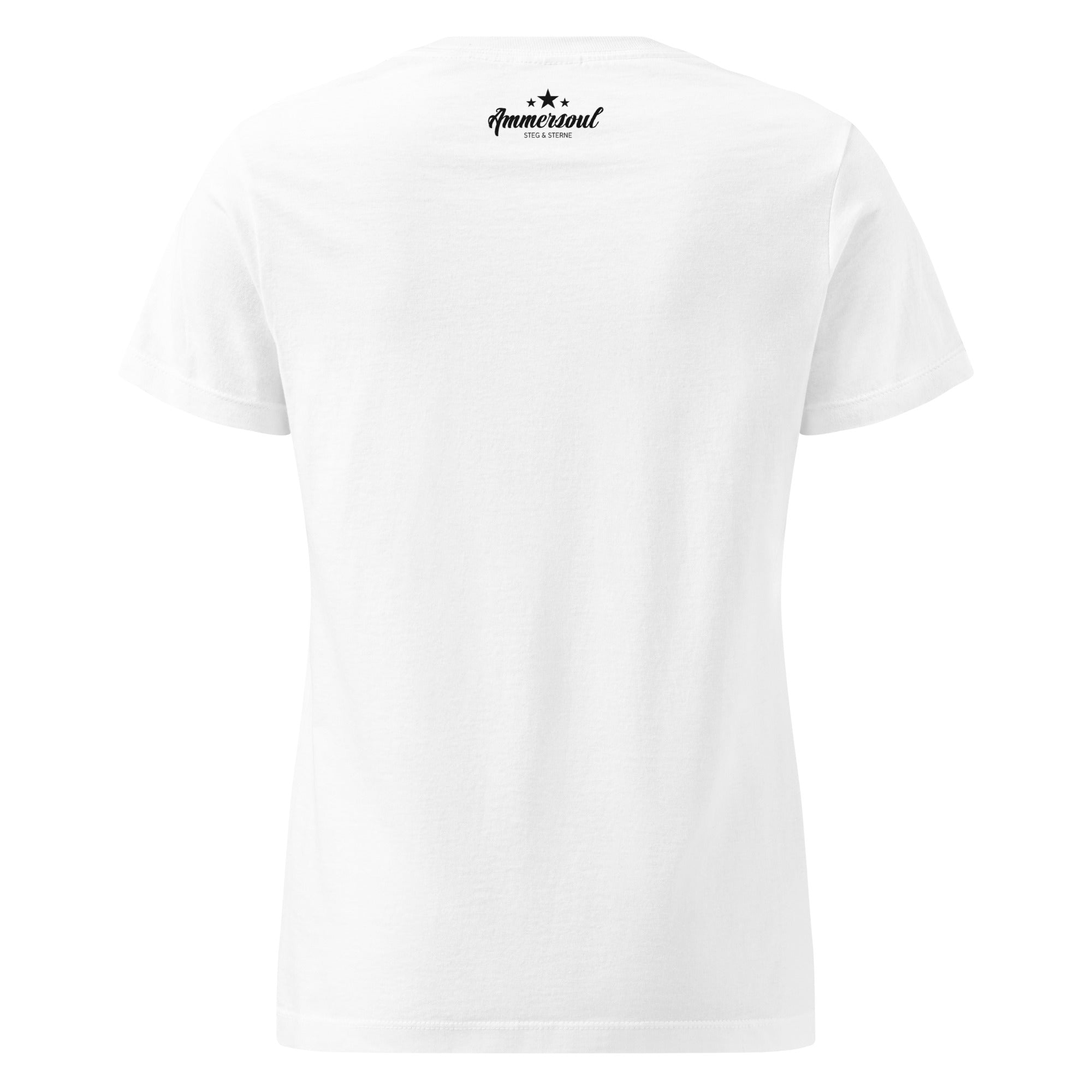 Fünfseenland T-Shirt Damen – 5 Seenland inspiriert von den Seen Ammersee, Starnberger See, Wörthsee, Pilsensee, Weßlinger See