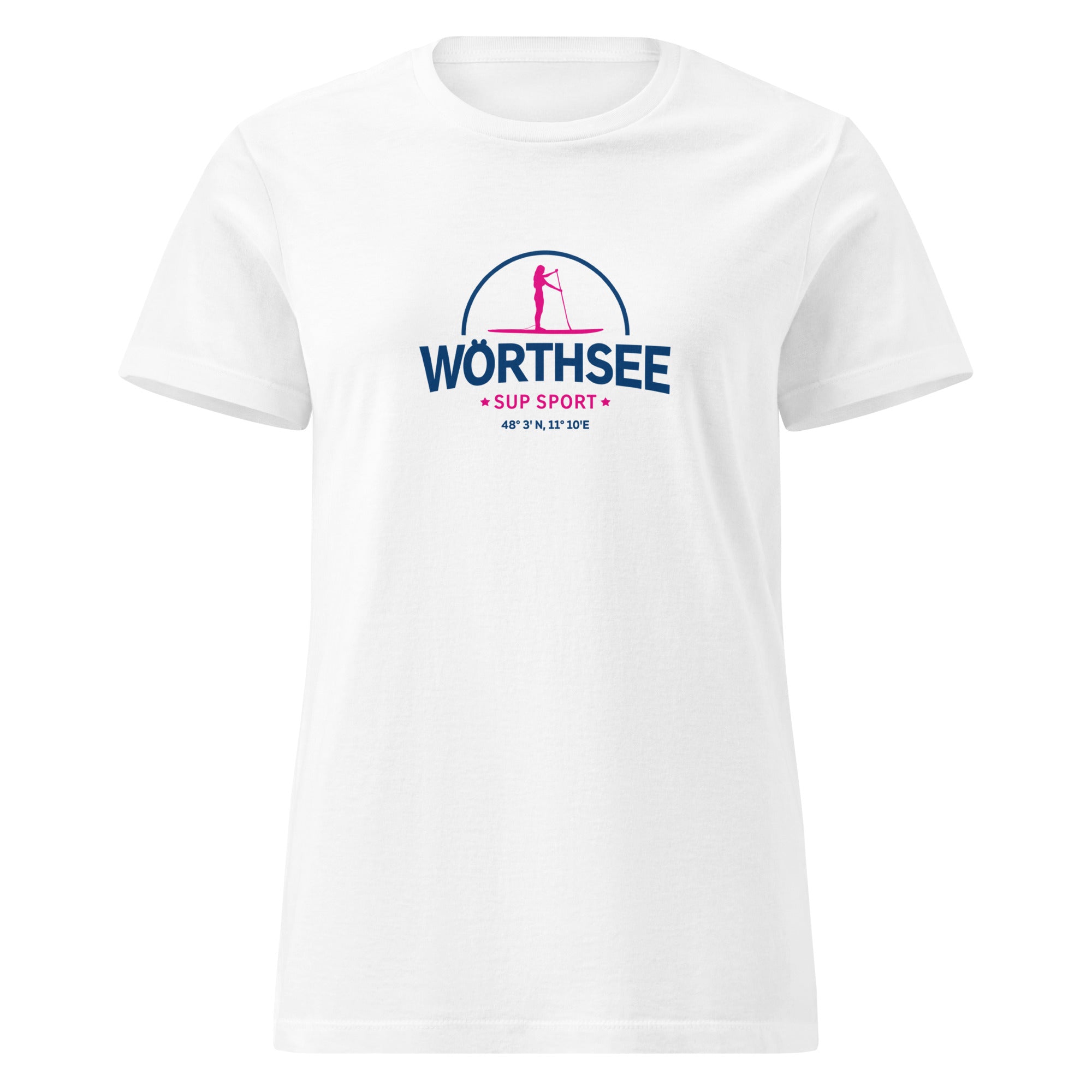 SUP Wörthsee T-Shirt Damen – Stand-Up-Paddling