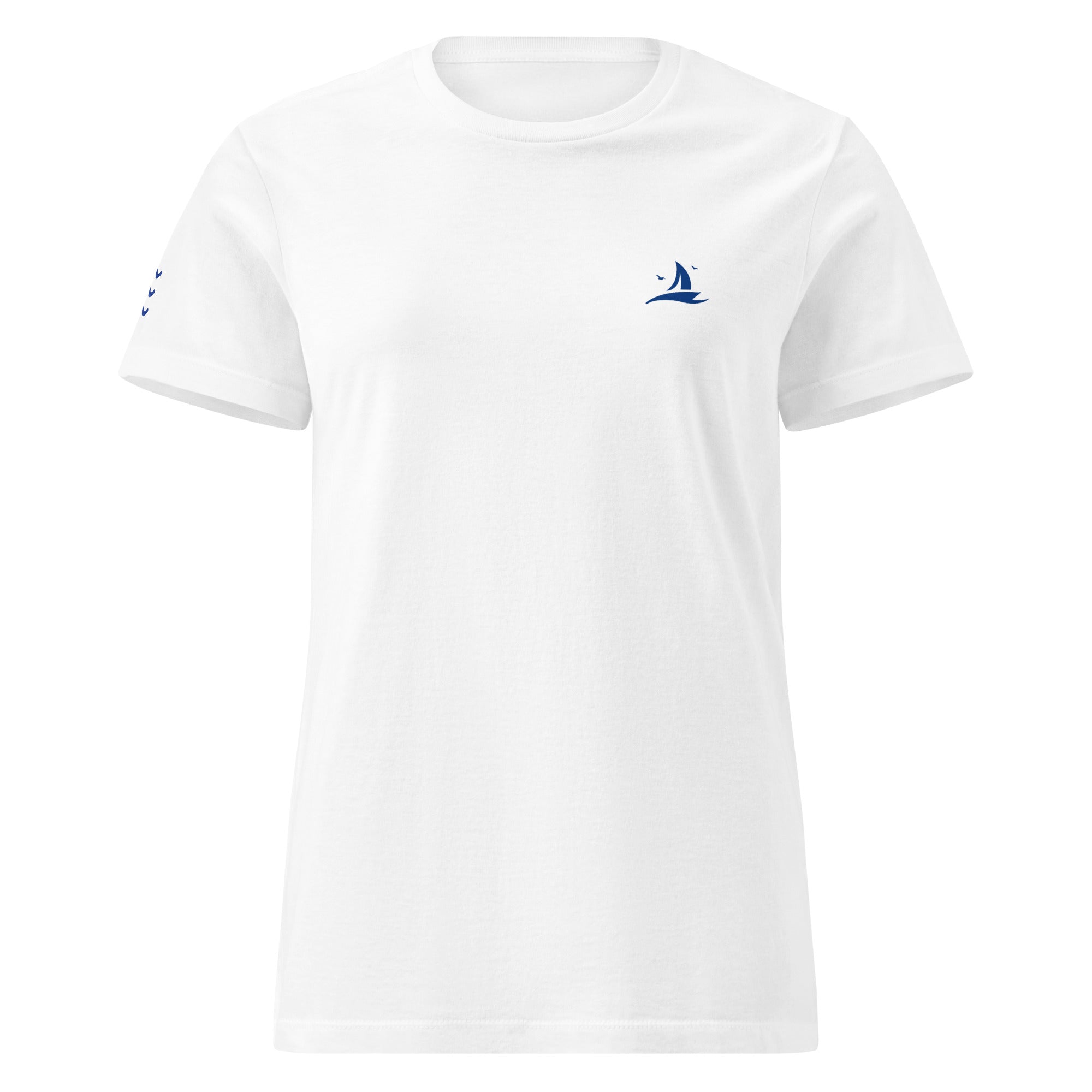 Segeln Damen T-Shirt inspiriert vom Segeln, Segelbooten, Segelclubs, Segeln am Ammersee, Starnberger See, Wörthsee, Pilsensee