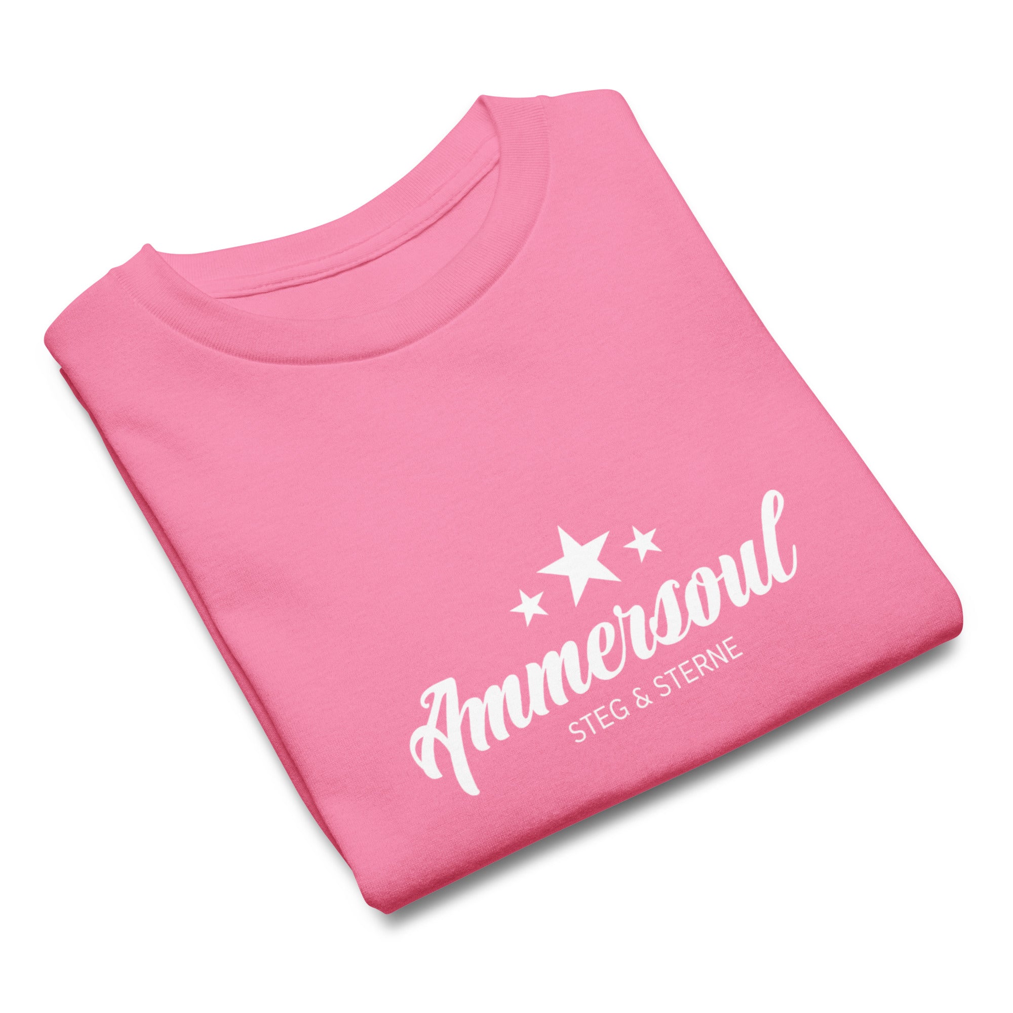 Ammersoul T-Shirt Teens Pink – Mode inspiriert von Utting & Ambach am Ammersee im Fünfseenland