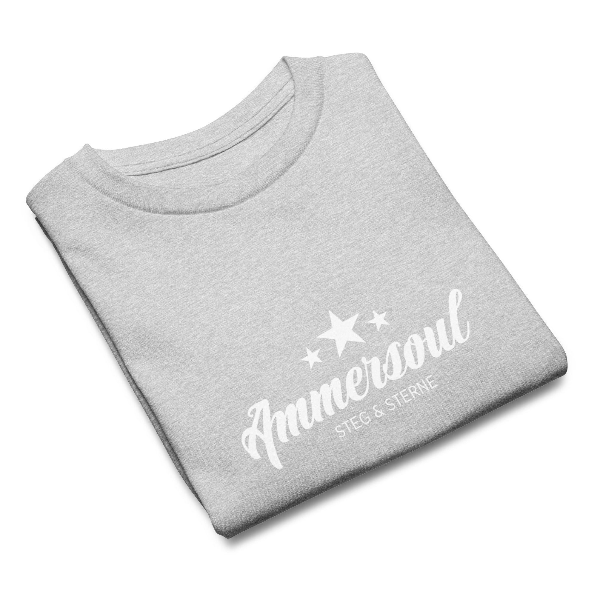 Ammersoul T-Shirt Teens Grau – Mode inspiriert von Wörthsee & Weßlinger See im Fünfseenland