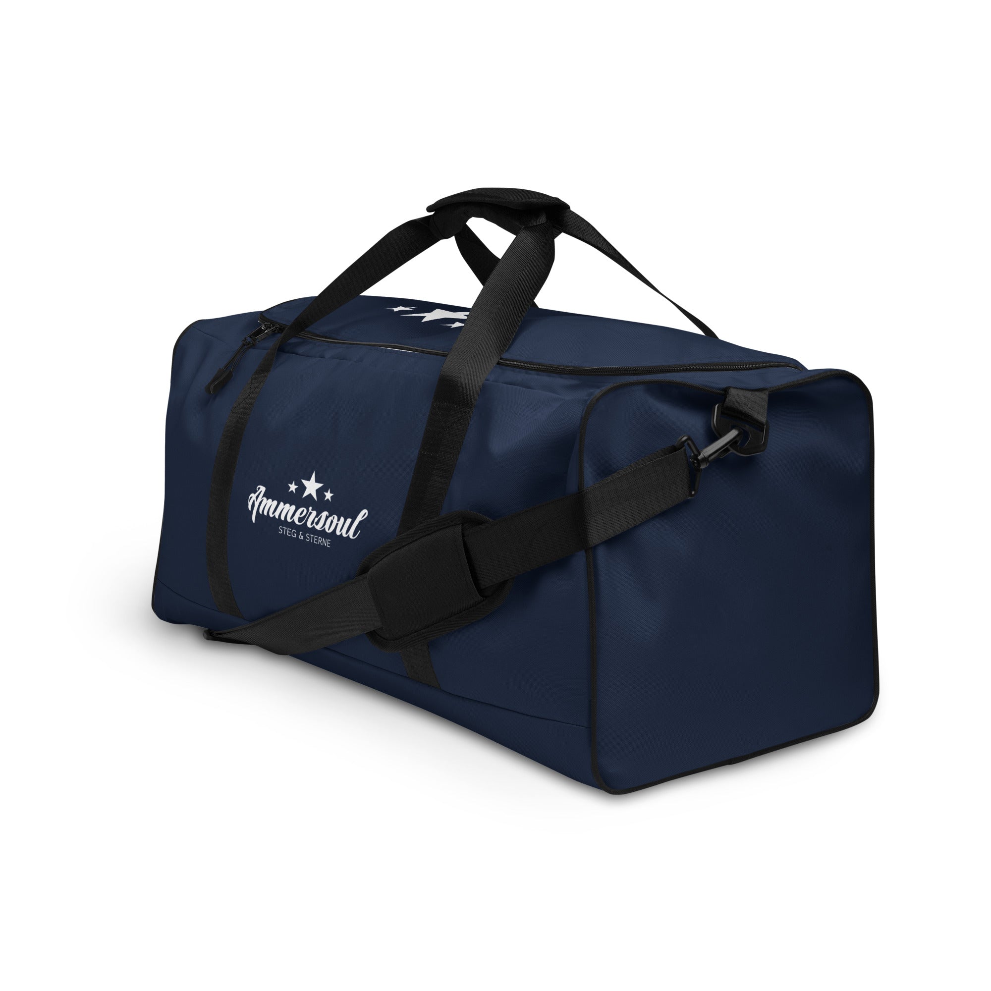 Ammersoul Weekender Navy – Reisetasche inspiriert von Herrsching & Dießen am Ammersee bei Augsburg