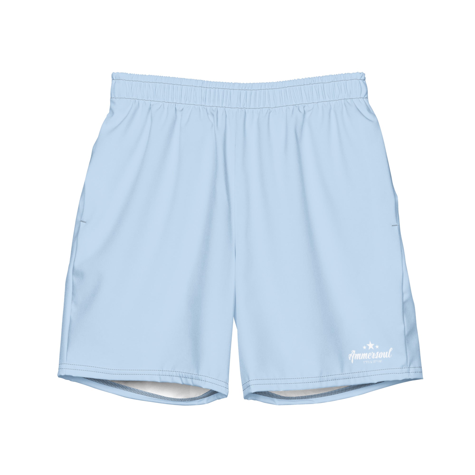 Ammersoul Badeshort Herren Hellblau – nachhaltige Swimwear inspiriert vom Ammersee & Fünfseenland