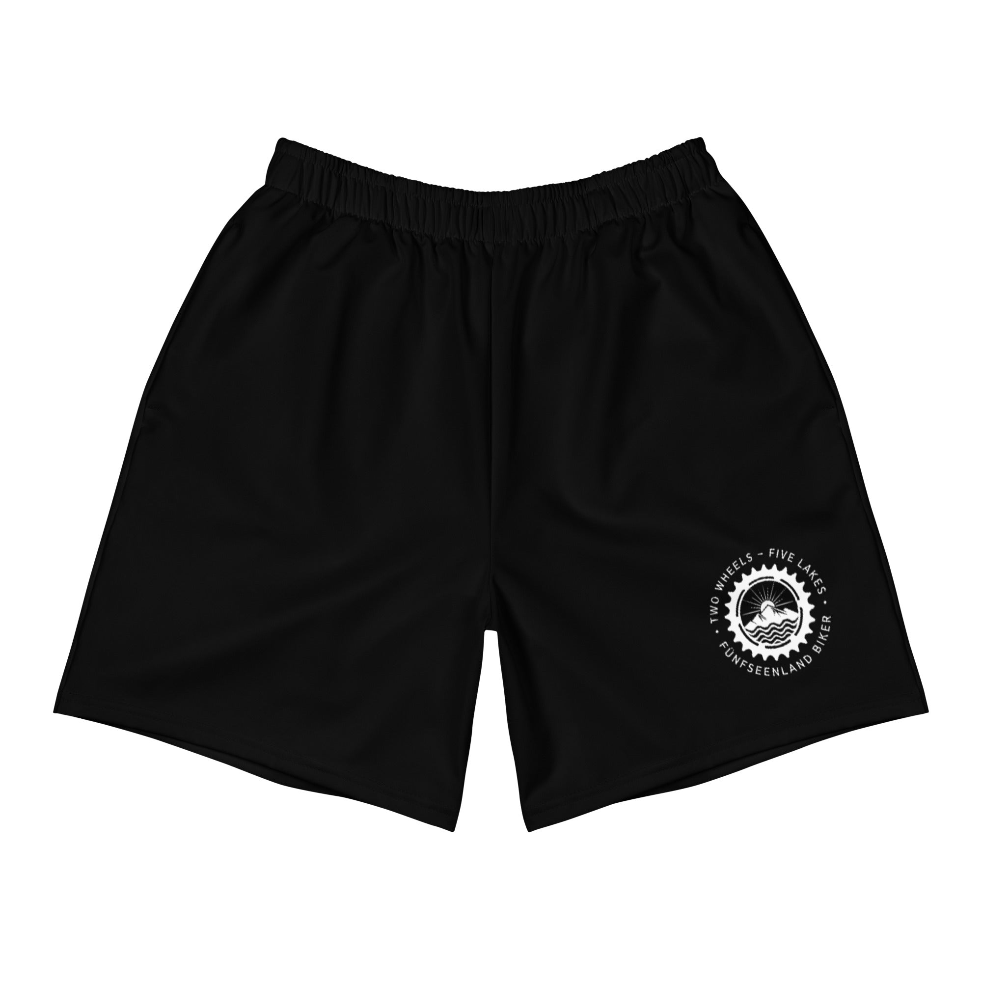 Mountainbike Sportshort Unisex, schwarz, inspiriert vom Mountainbike, E-Bike & Bio-Bike Touren & Fahrrad Touren und Trails