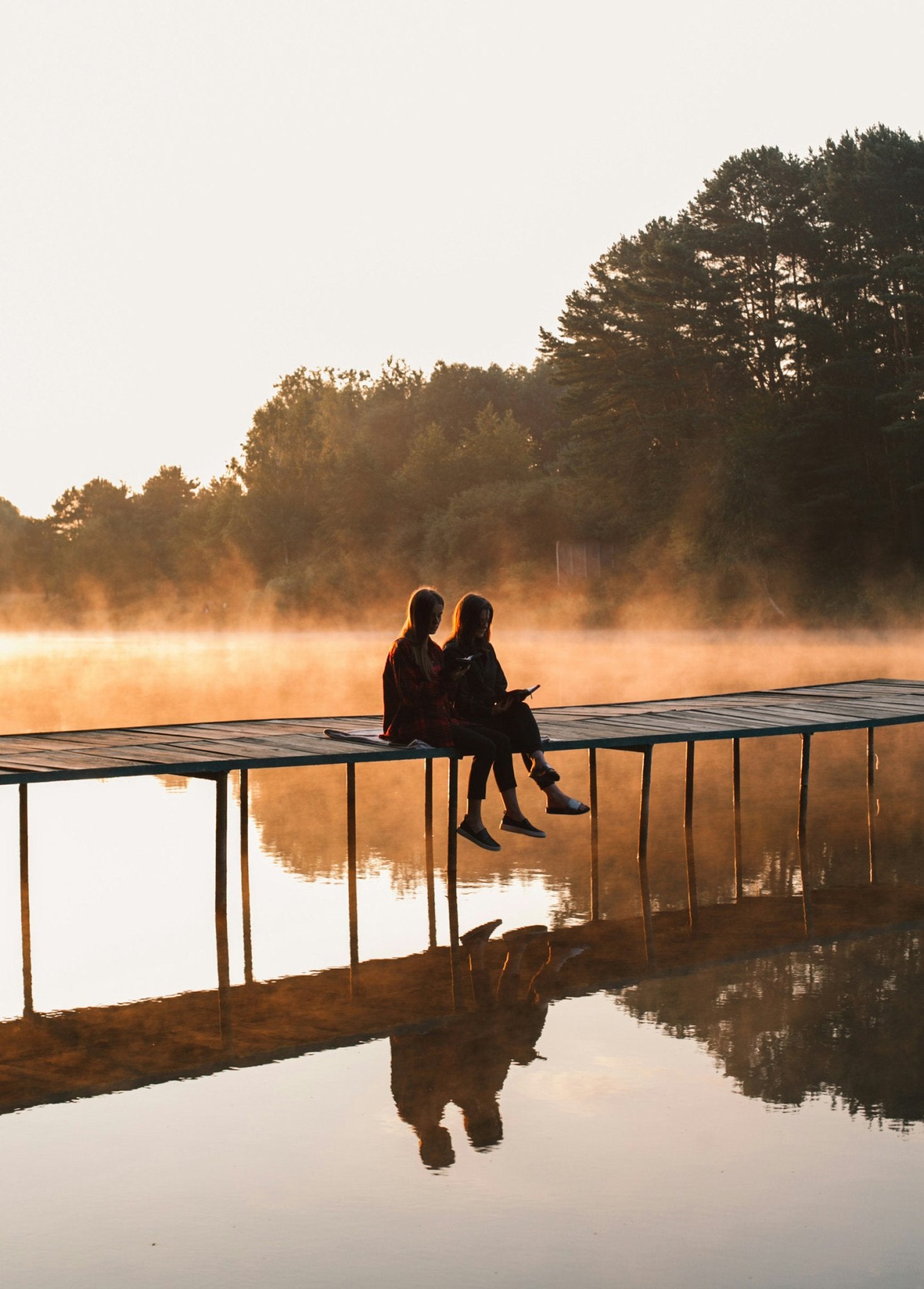 See & Sonnenaufgang inspiriert von Ammersee, Starnberger See & Wörthsee im Fünfseenland Bayern, München, Augsburg, Landsberg