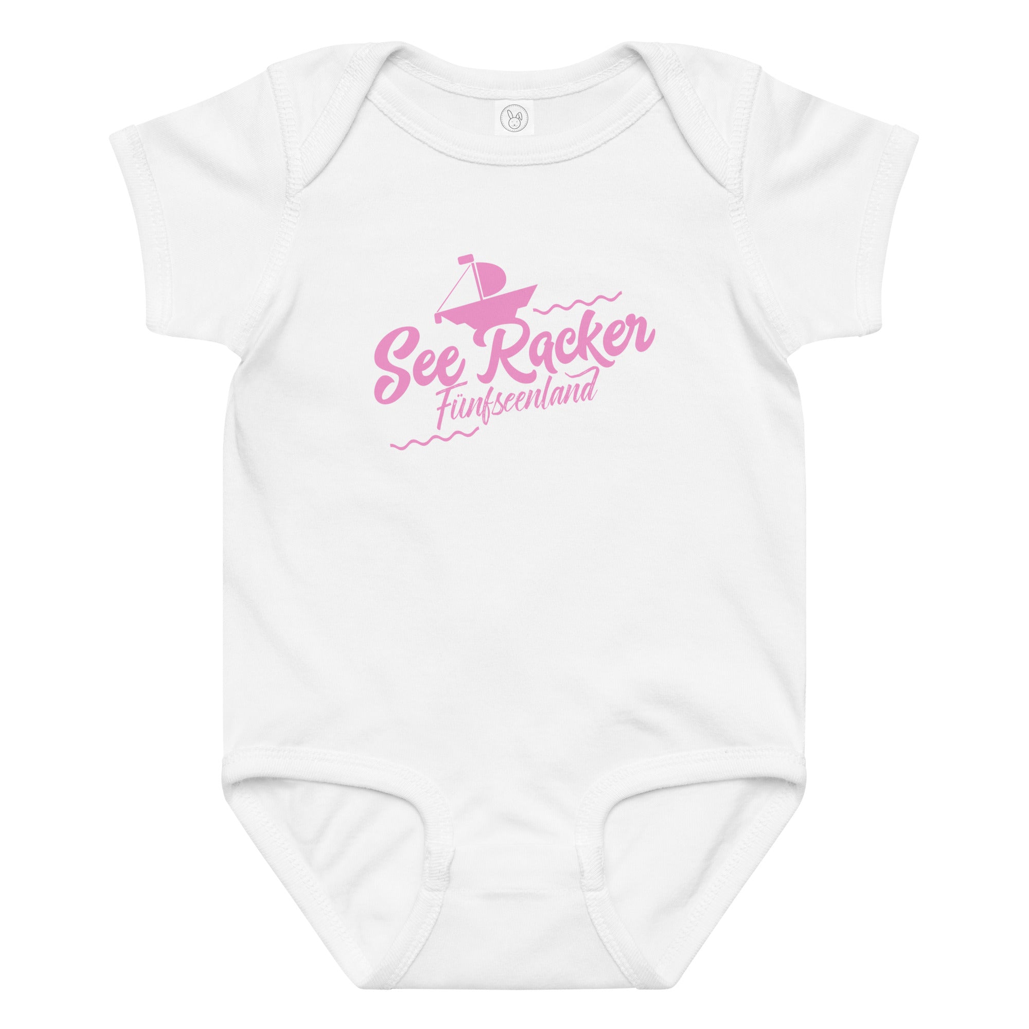 See Racker Baby Body Rosa – Baby Mode inspiriert von Babys am Ammersee, Starnberger See, Wörthsee, Pilsensee, Weßlinger See