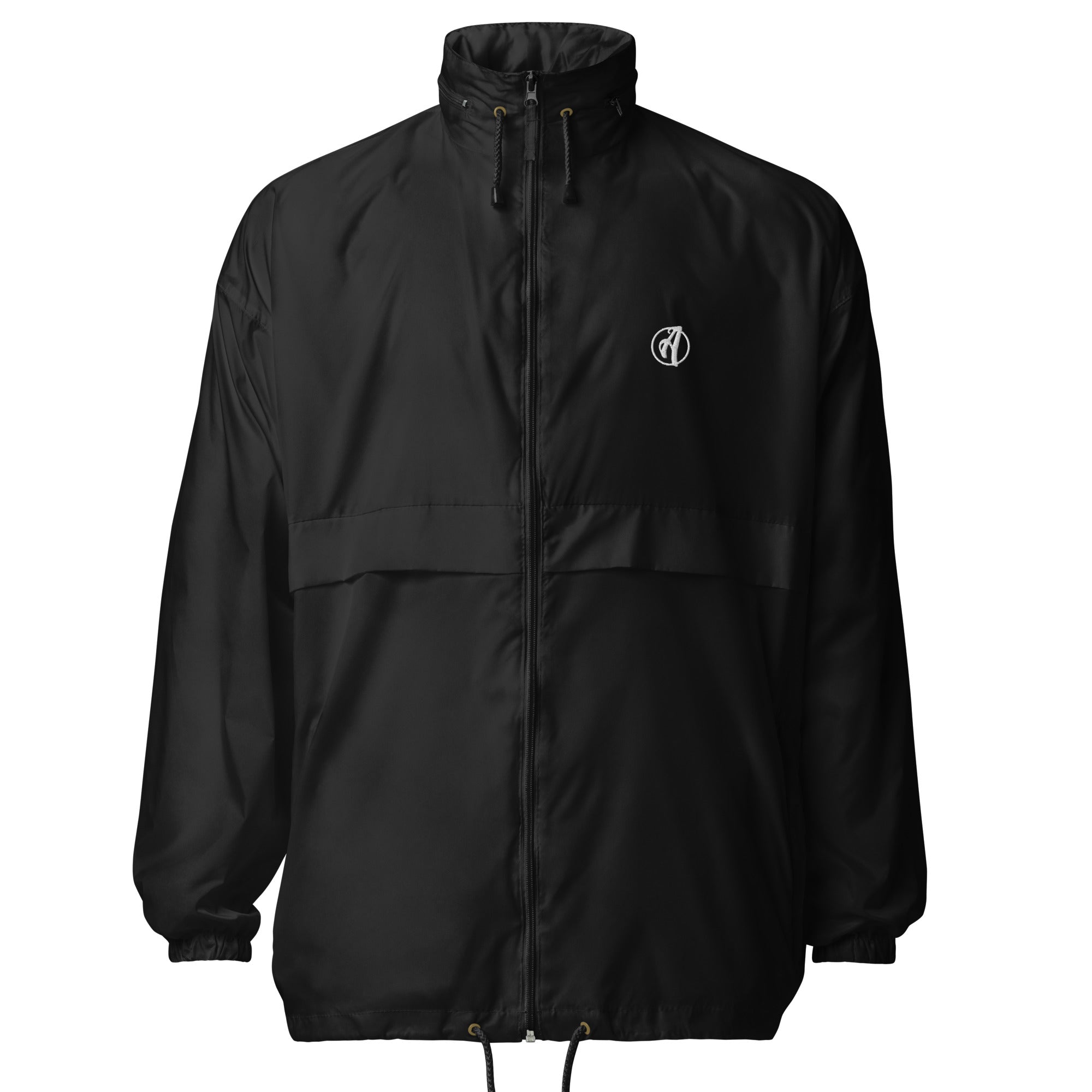 Ammersoul Windbreaker Unisex Schwarz – wasserabweisende Outdoor Jacke inspiriert vom Ammersee