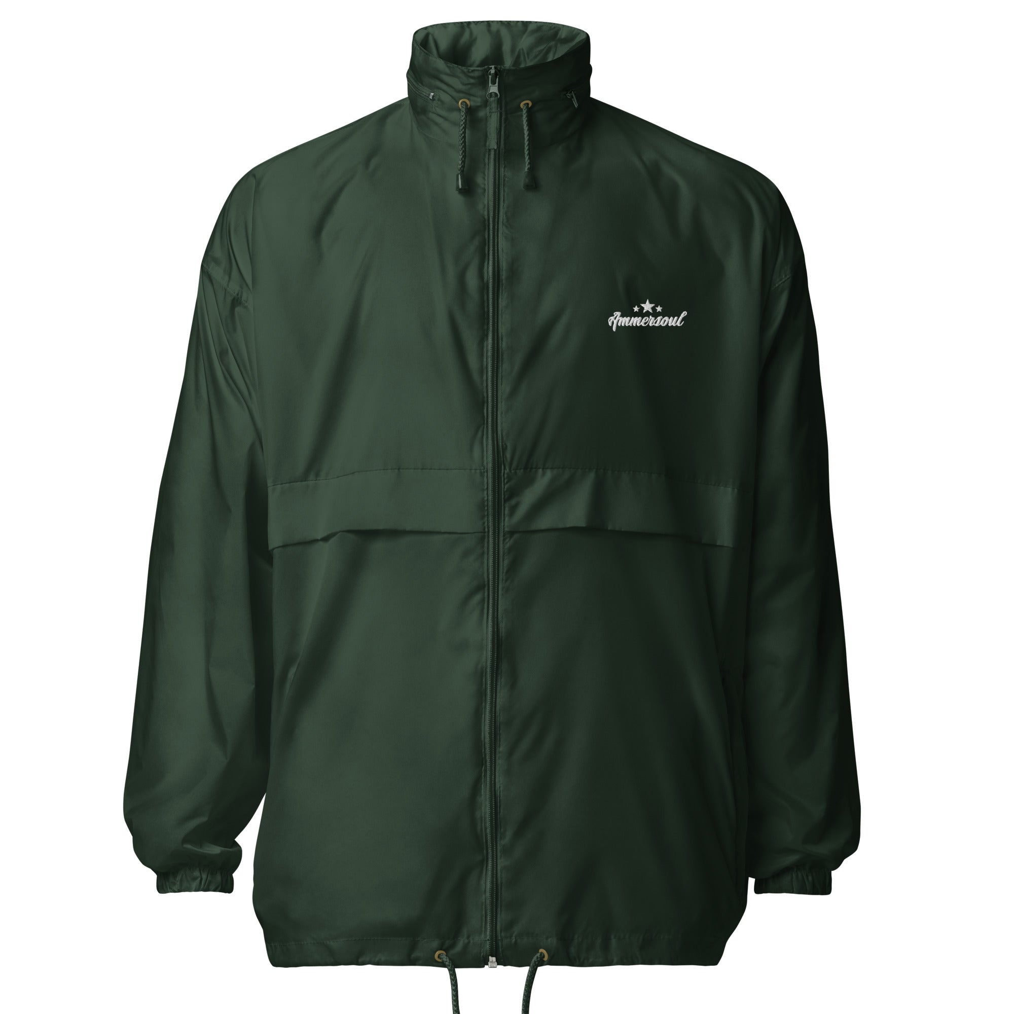 Unisex Segler Leben Windbreaker – grüne wasserabweisende Regenjacke, Modelabel & Lifestyle für Segler aus dem Fünfseenland
