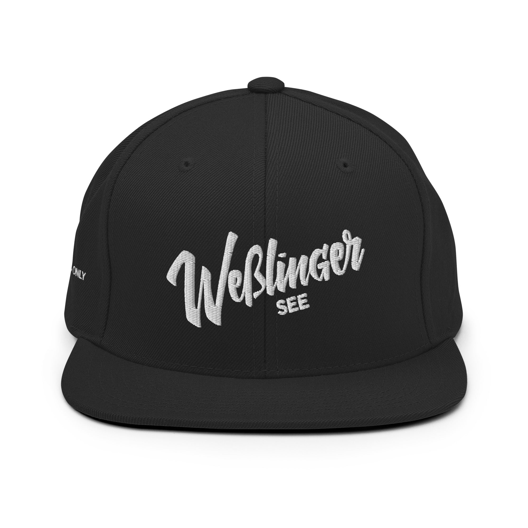 Wesslinger See Cap – Snapback Cap, inspiriert von Weßling & Weßlinger See im Fünfseenland in Bayern.
