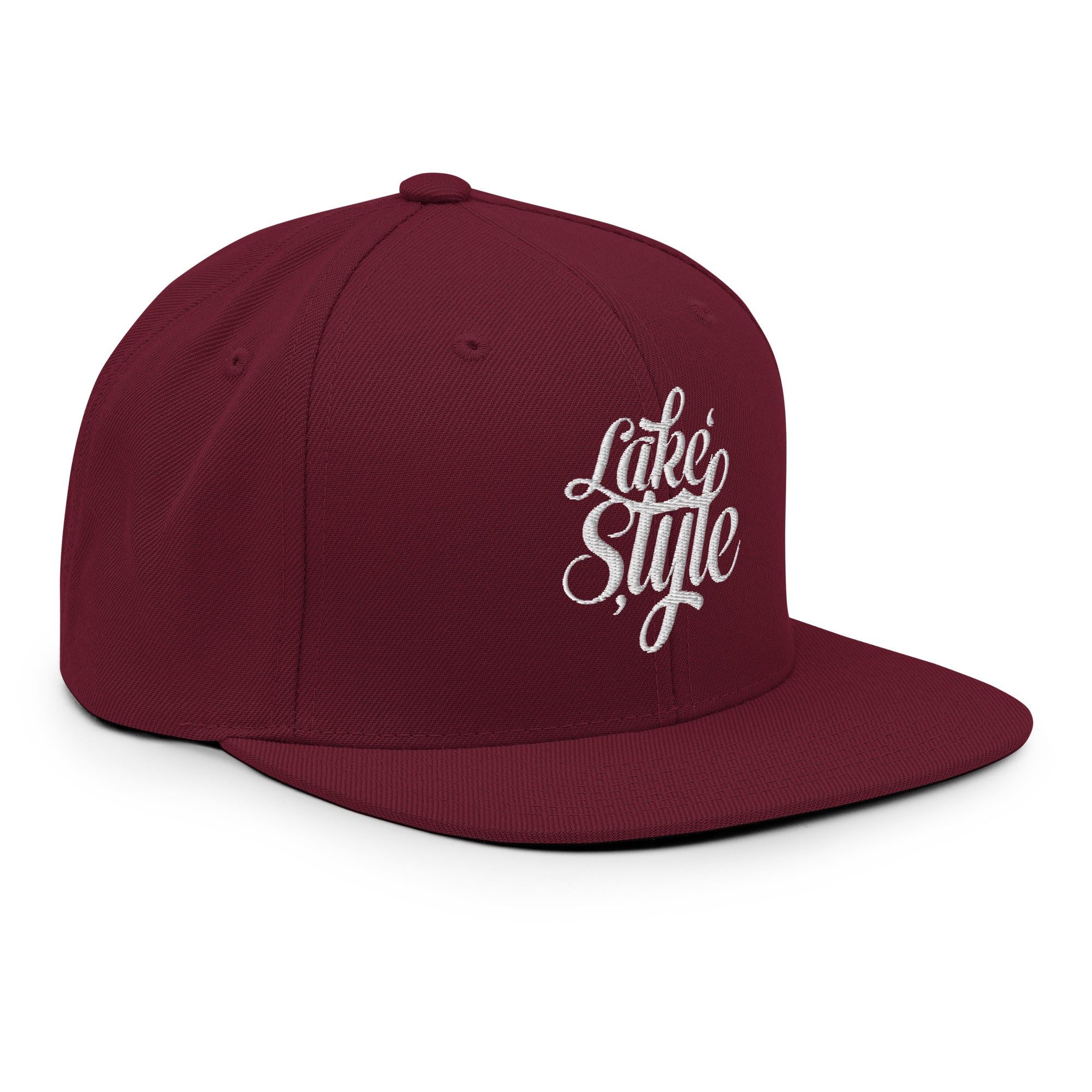 Lake Style Cap Snapback – Fünfseenland Headwear – klassisch, stylisch & bequem. Inspiriert vom Ammersee & Fünfseenland.