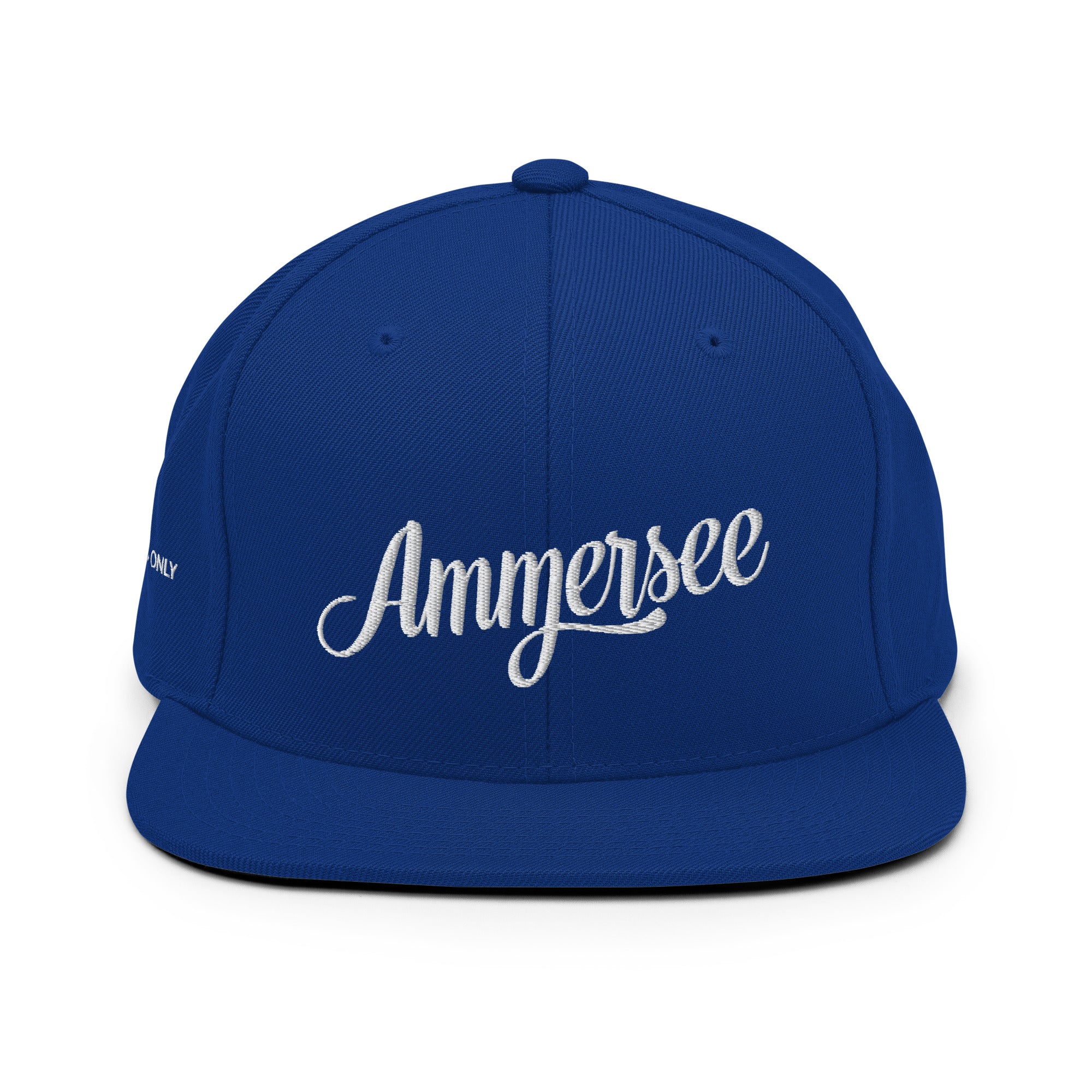 Ammersee Cap – Best Vibes Only, unisex, blau, royalblaues Ammersee Cap, blaues Ammersee Cap Herren & Damen, Dießen