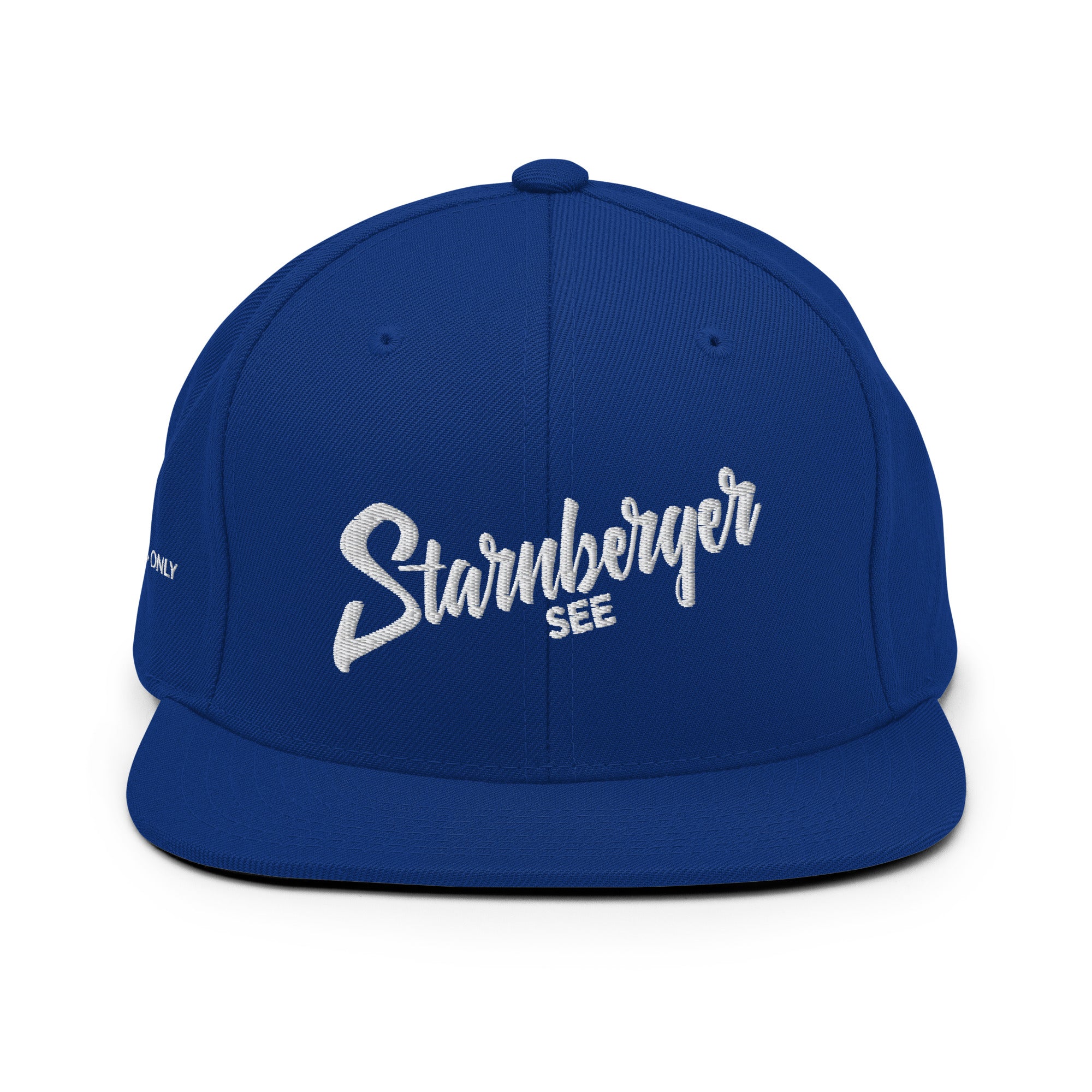 Starnberger See Cap, Royal Blau – Freizeit Look inspiriert von Kempfenhausen & Münsing-Ambach am See