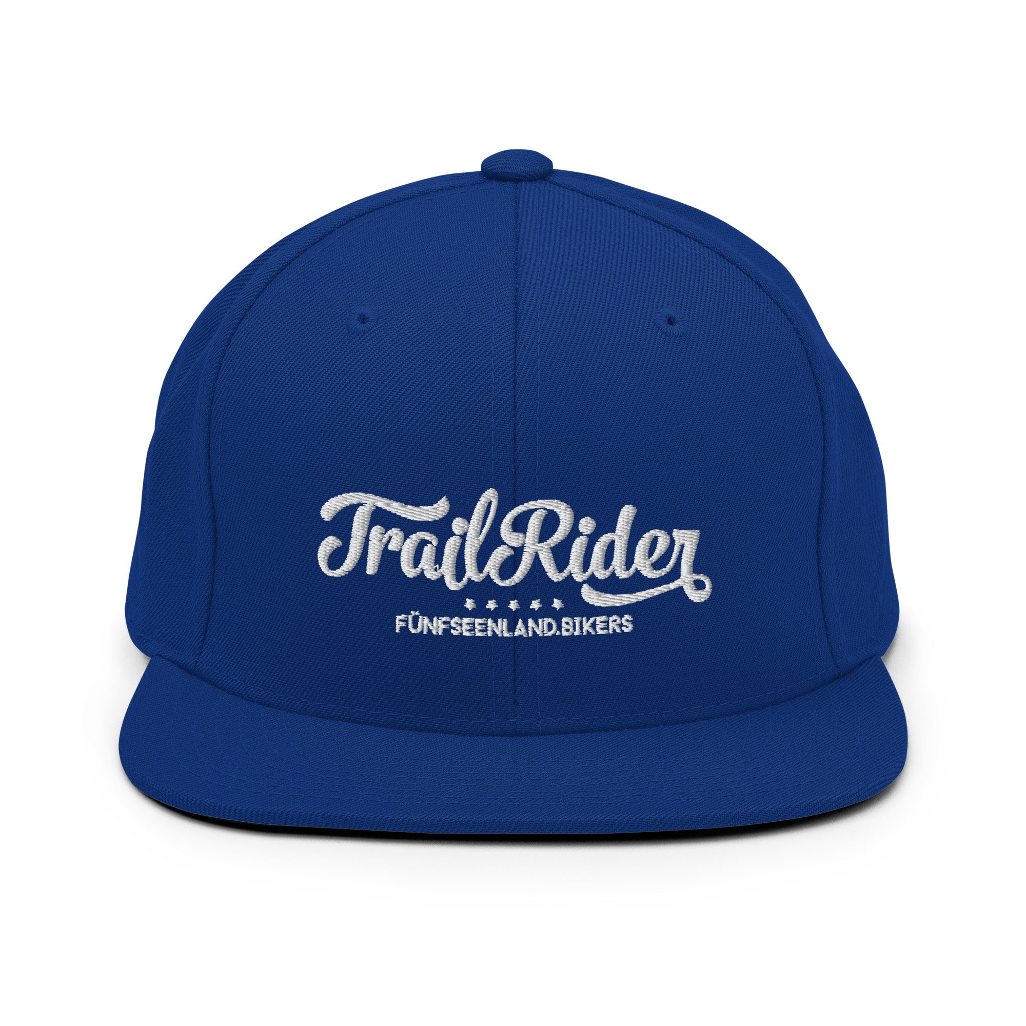 Mountainbike Cap Snapback, inspiriert vom Biken & E-Biken am Ammersee, Starnberger See & Fünfseenland. Stylisch & sportlich.
