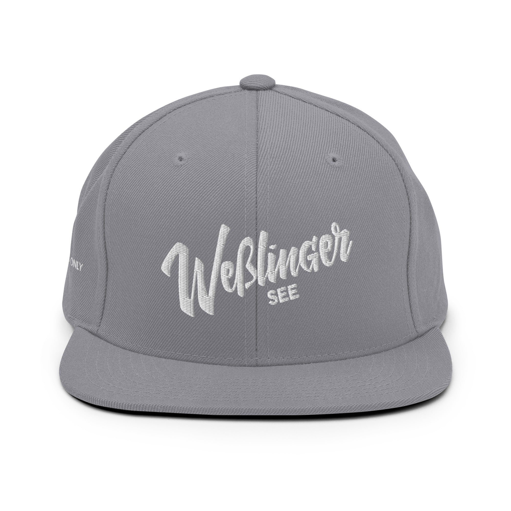 Wesslinger See Cap – Snapback Cap, inspiriert von Weßling & Weßlinger See im Fünfseenland in Bayern.