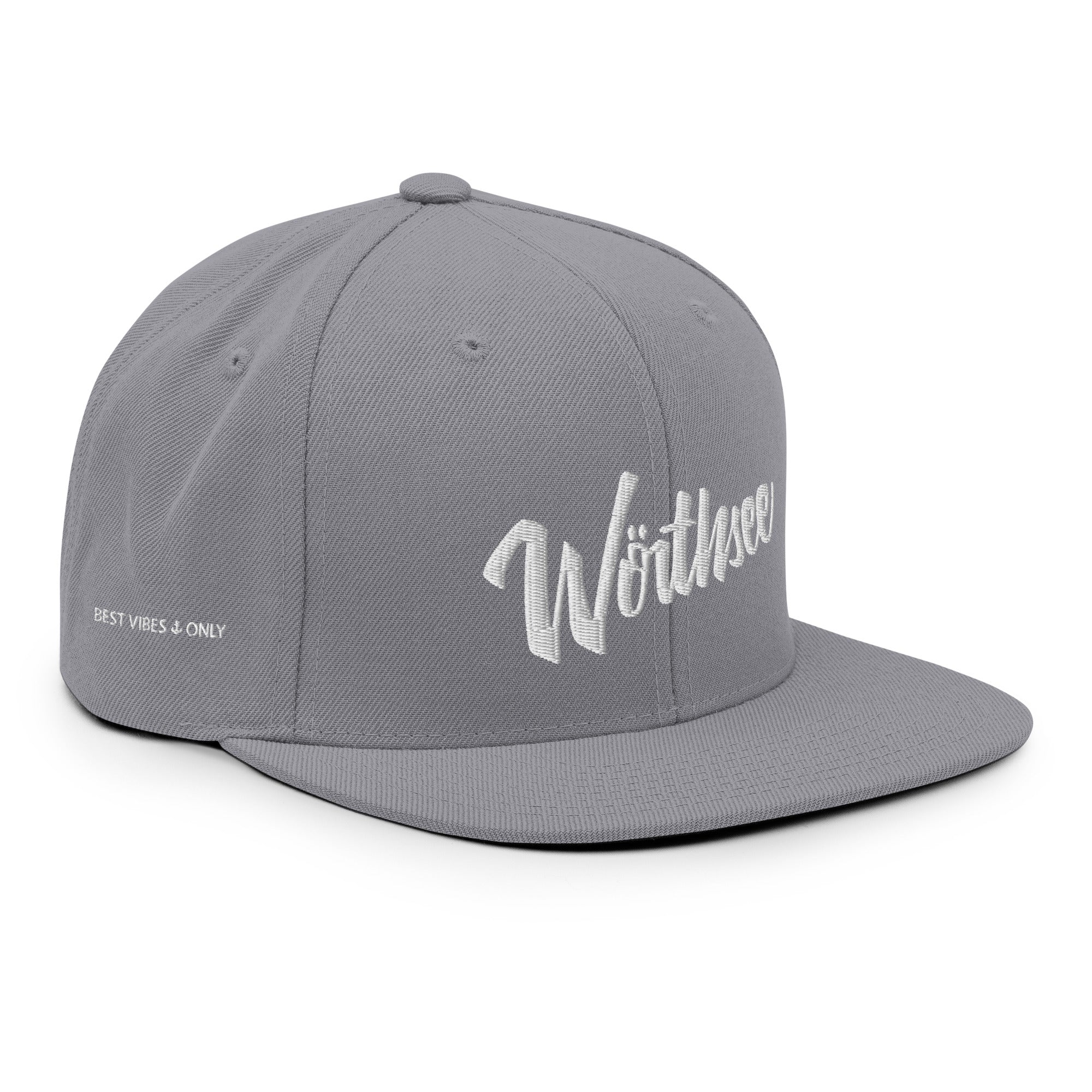 Wörthsee Cap & Basecap in Grau – minimalistisches Modelabel inspiriert vom See-Lifestyle im Fünfseenland & Steinebach