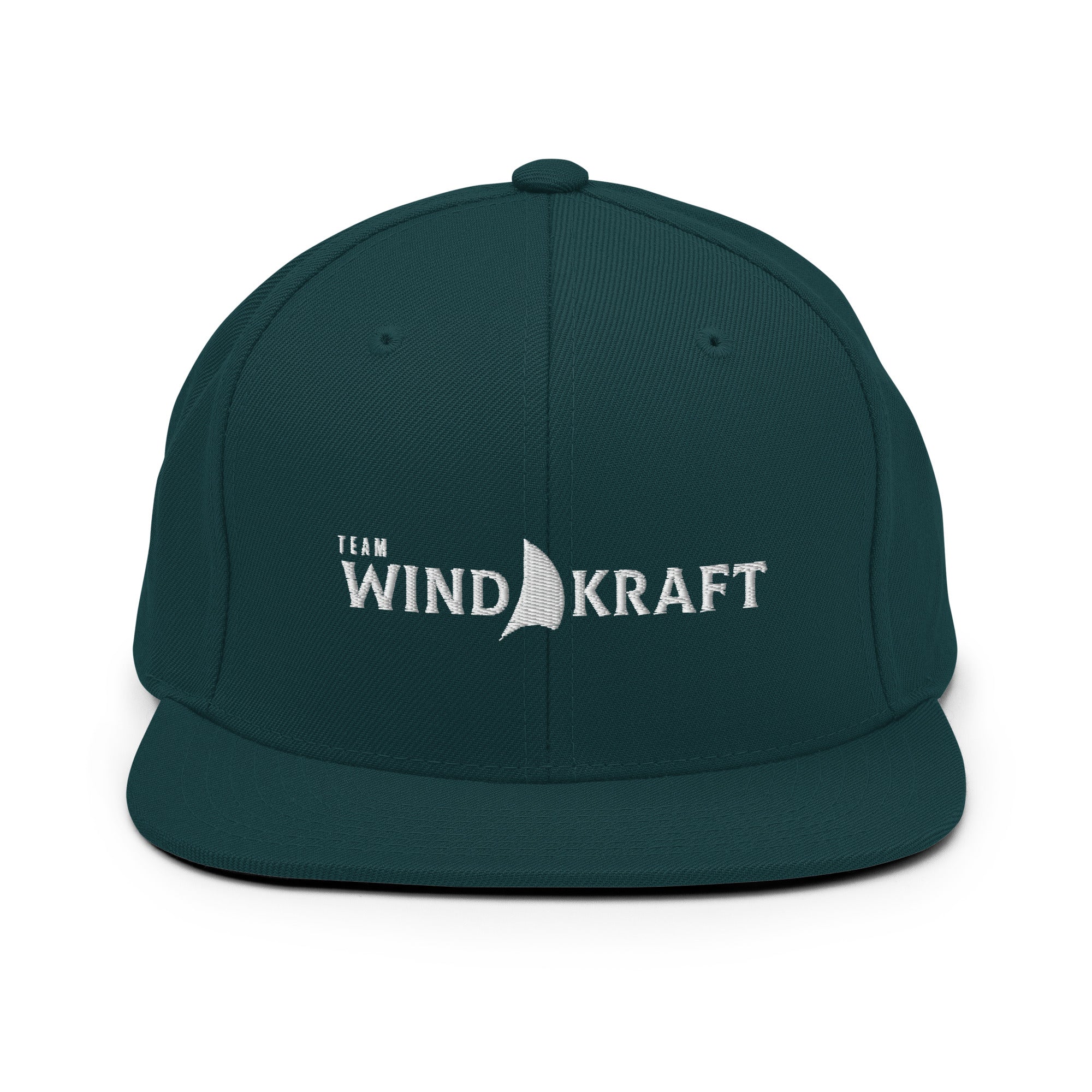 Windkraft Segeln Cap Grün – Segel & Streetwear inspiriert vom Pilsensee im Fünfseenland, sportlicher Freizeit-Look