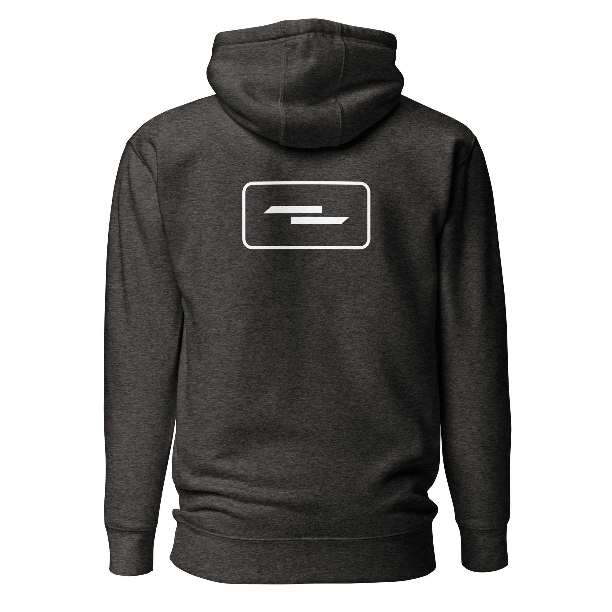 Ammersoul Ruder Unisex Hoodie Dunkelgrau Vorderseite – Streetwear inspiriert von Ammersee und Fünfseenland, Bayern