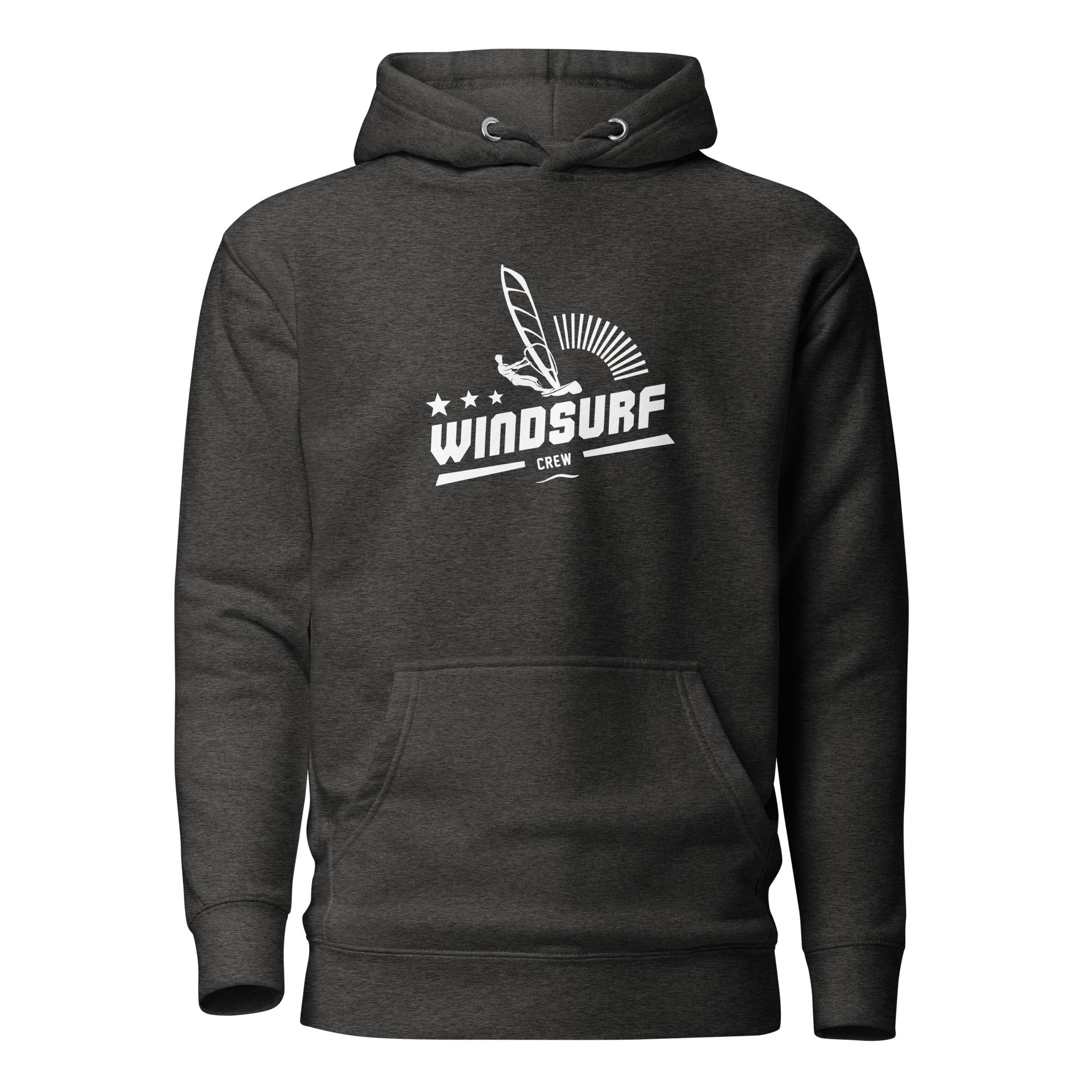 Windsurfen Hoodie Unisex, inspiriert vom Windsurf & Windsurfen am Ammersee, Windsurfen Starnberger See, Wörthsee, Pilsensee