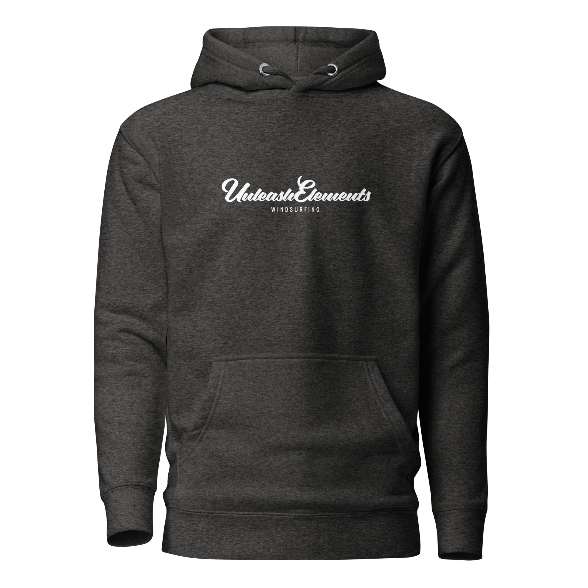 Windsurfen Hoodie Unisex – Unleash Elements Windsurfing inspiriert vom Windsurfen am Ammersee, Starnberg, Wörthsee, Pilsensee