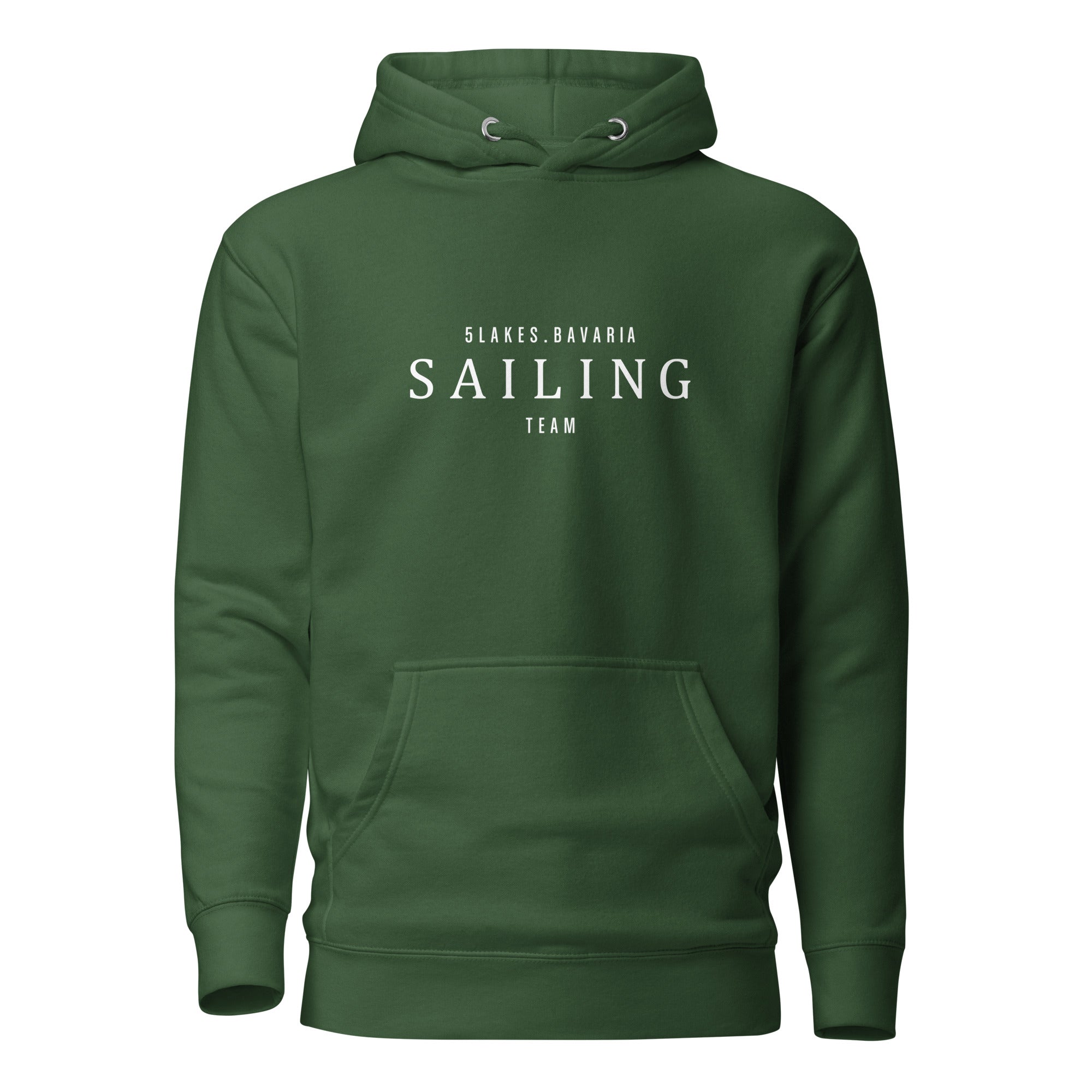 Segeln Unisex Hoodie – Segel Shirt ist inspiriert vom Segeln auf dem Ammersee, Segeln am Starnberger See & Segeln am Wörthsee