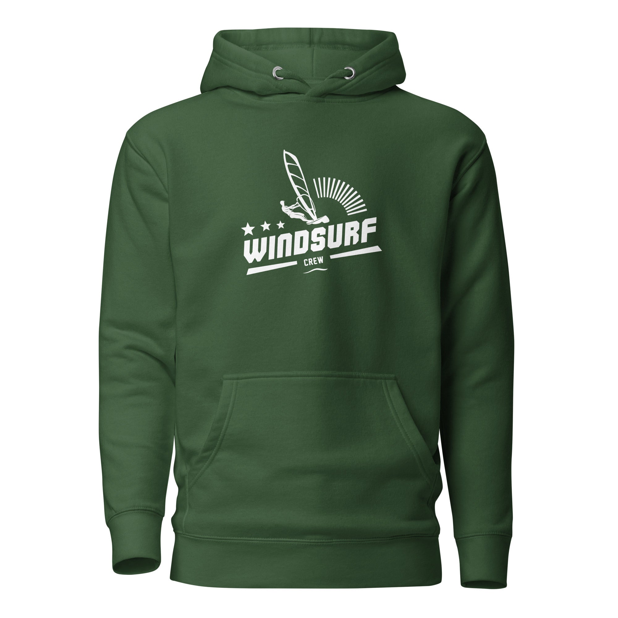 Windsurfen Hoodie Unisex, inspiriert vom Windsurf & Windsurfen am Ammersee, Windsurfen Starnberger See, Wörthsee, Pilsensee