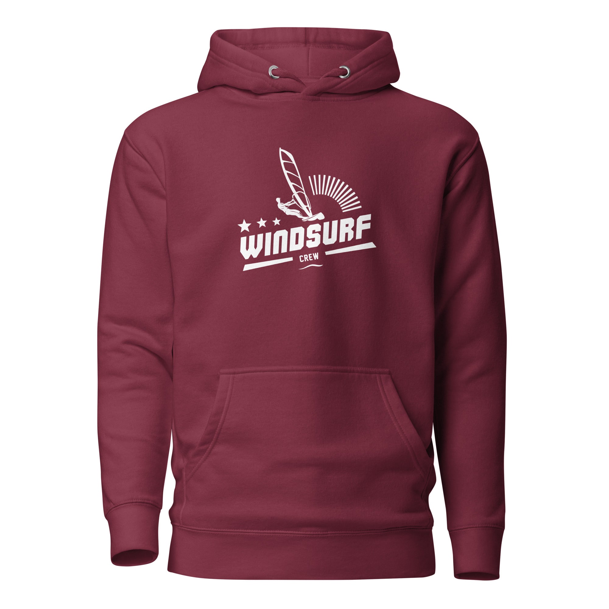 Windsurfen Hoodie Unisex, inspiriert vom Windsurf & Windsurfen am Ammersee, Windsurfen Starnberger See, Wörthsee, Pilsensee