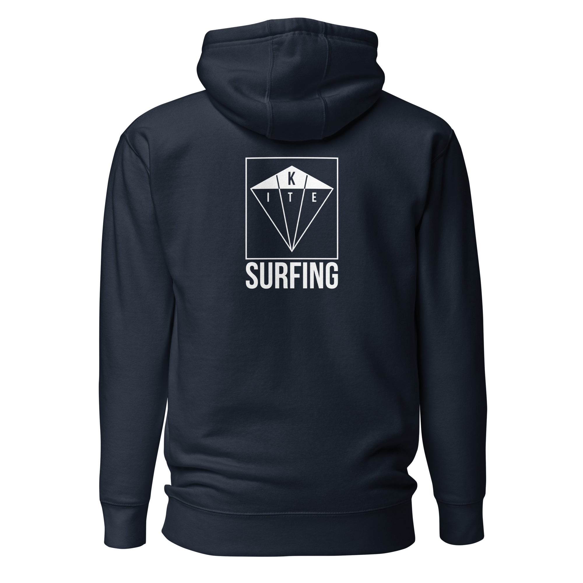 Kite Surfen Hoodie Unisex – Kiteboarden inspiriert vom Kiten & Kitesurfen am Ammersee, Starnberger See, Wörthsee, Pilsensee