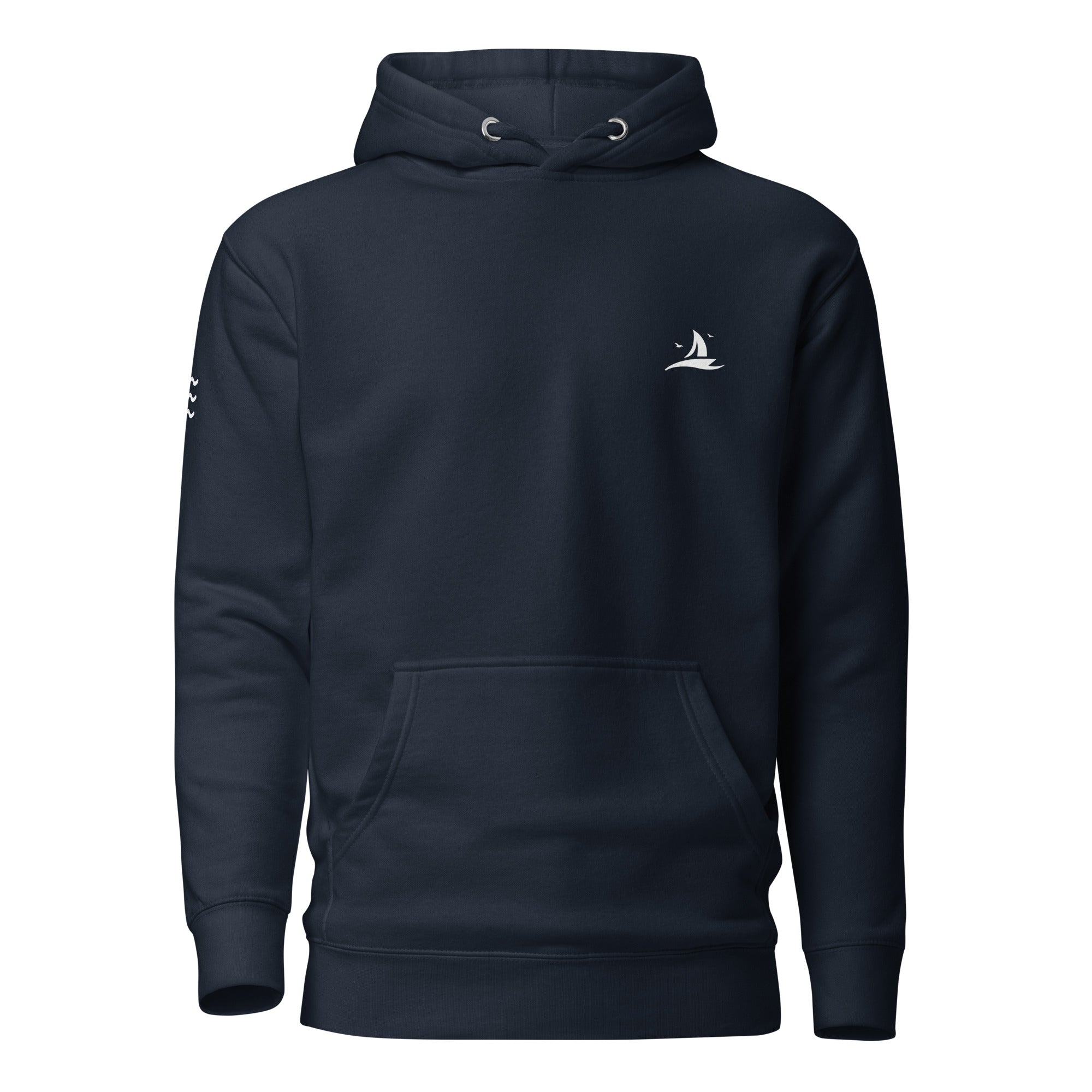 Segelboot Hoodie Unisex – Segeln & Segelsport, inspiriert vom Segeln am Ammersee, Starnberger See, Wörthsee, Pilsensee