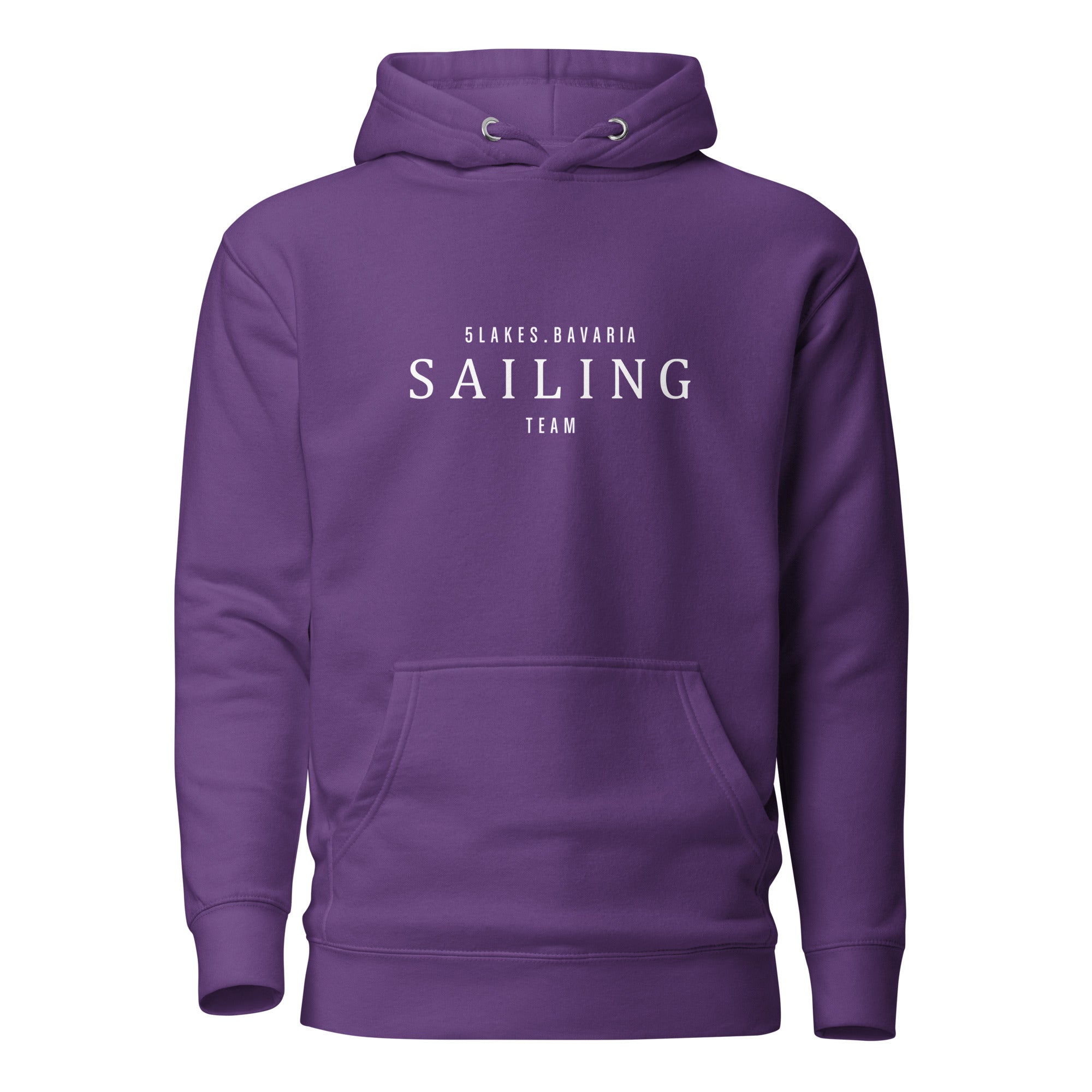 Segeln Unisex Hoodie – Segel Shirt ist inspiriert vom Segeln auf dem Ammersee, Segeln am Starnberger See & Segeln am Wörthsee