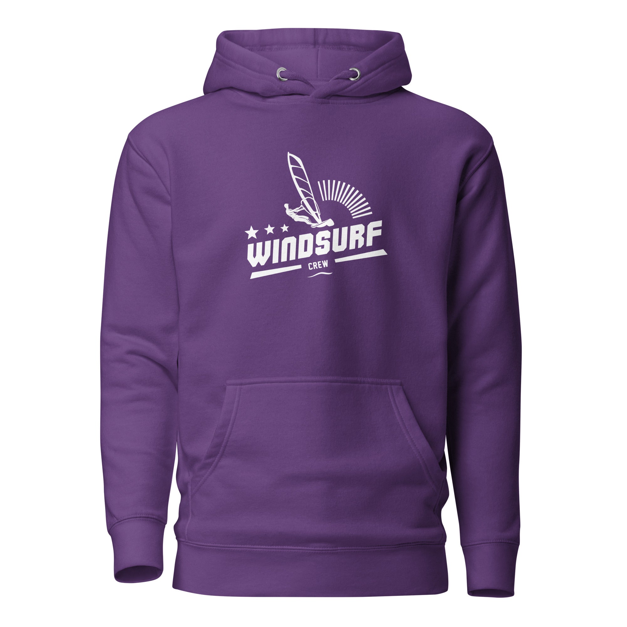 Windsurfen Hoodie Unisex, inspiriert vom Windsurf & Windsurfen am Ammersee, Windsurfen Starnberger See, Wörthsee, Pilsensee
