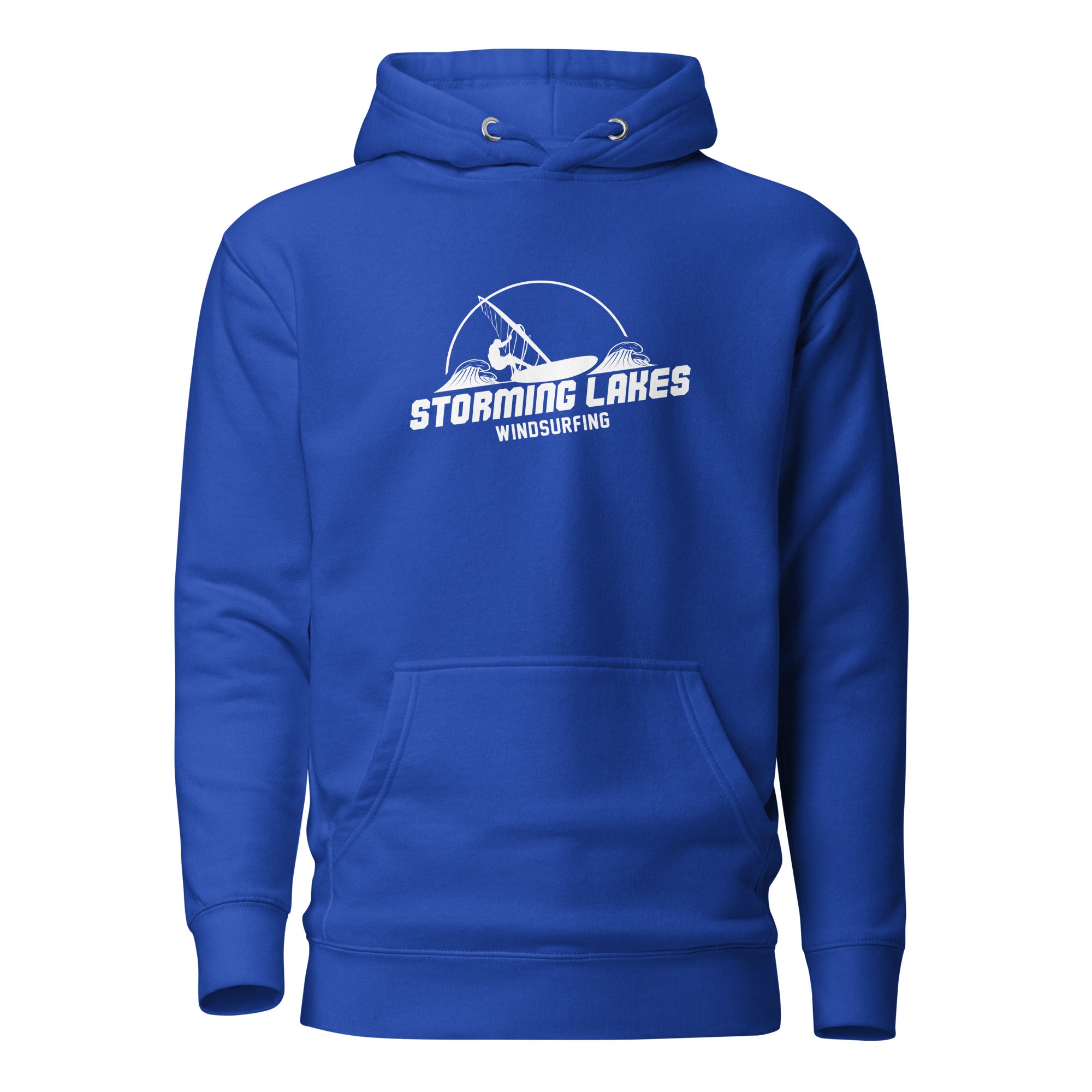 Windsurfing Hoodie, Windsurfing Kapuzenpullover inspiriert vom Windsurfen am Ammersee, Starnberger See, Wörthsee, Pilsensee