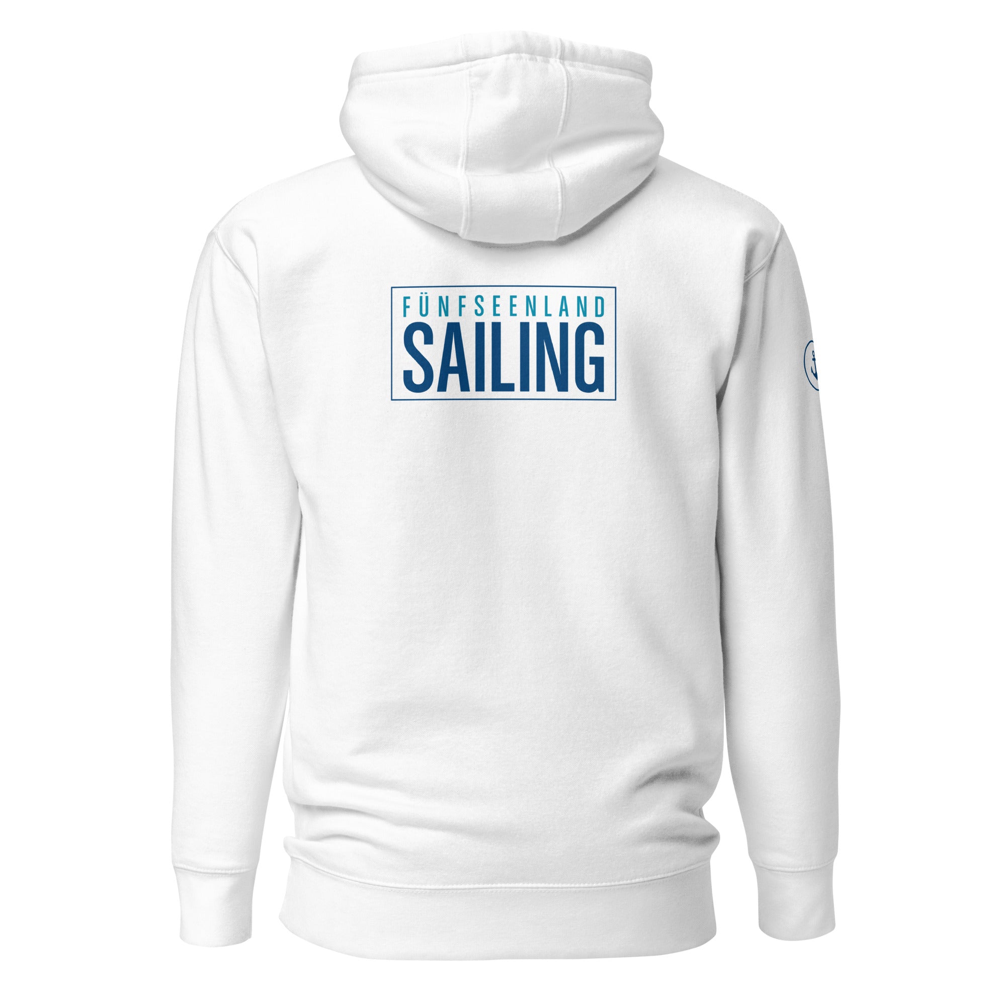 Segeln Hoodie Unisex, Segeln inspiriert vom Segeln & Segelbooten am Ammersee, Starnberger See, Wörthsee, Pilsensee, Weßling
