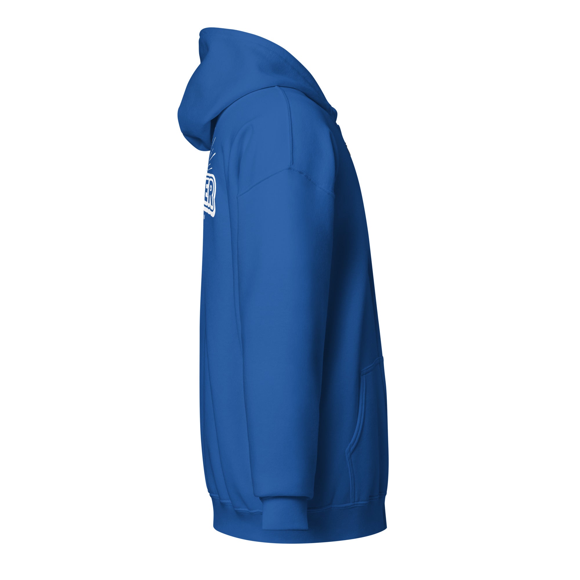 Souler Zipper Hoodie Unisex Blau – Modelabel inspiriert von Tutzing & Feldafing am Starnberger See bei München