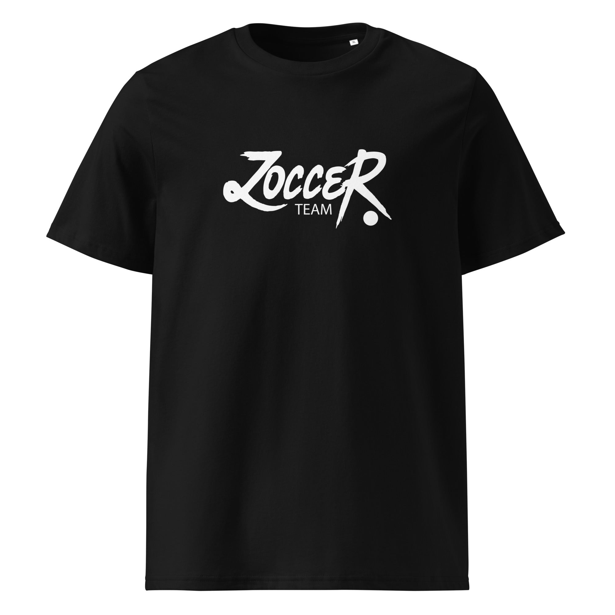 Fußball T-Shirt Unisex | Zoccer Team | Schwarz | Ammersoul Streetwear & Mode | Frontansicht