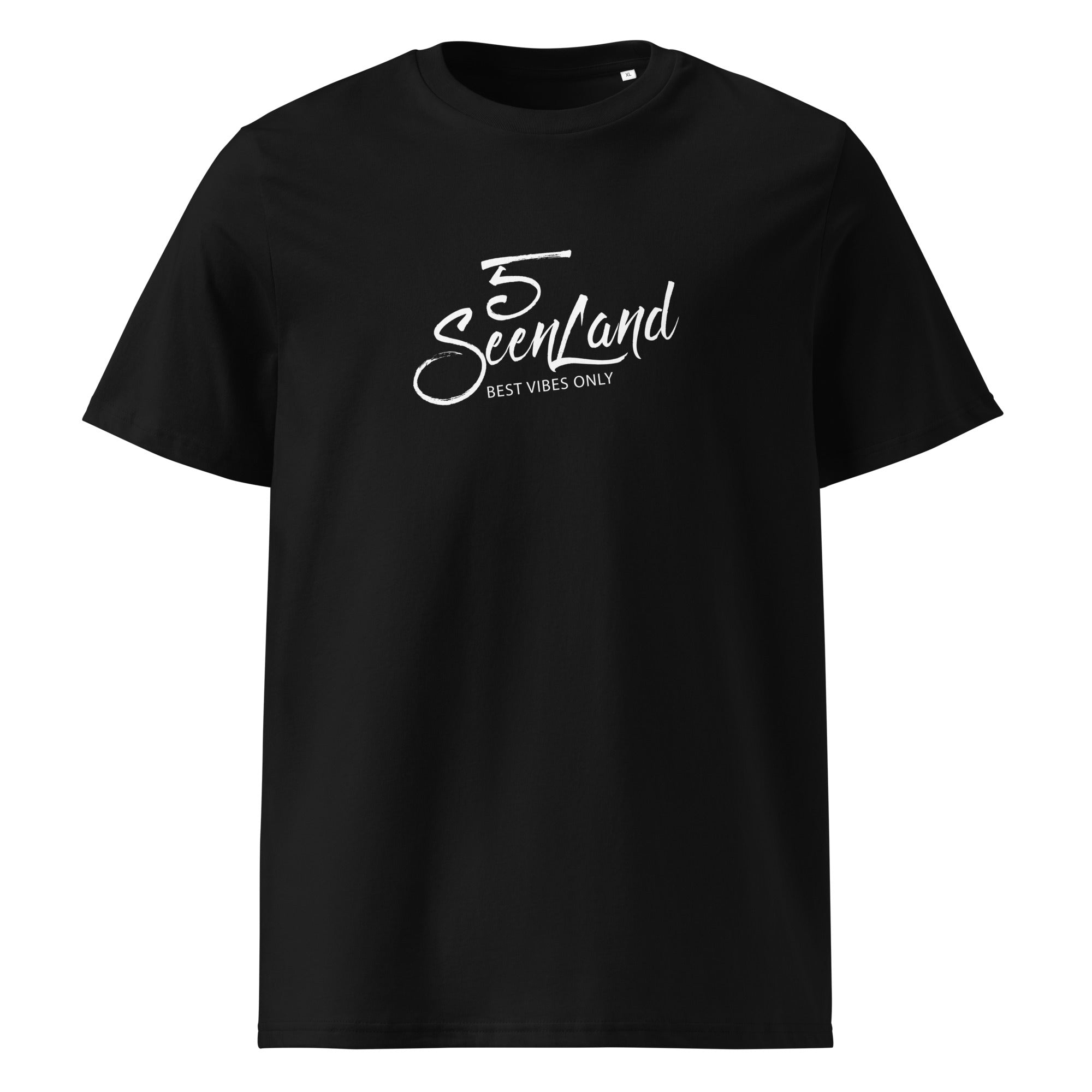 5 Seenland T-Shirt Unisex Schwarz – Ammersoul Streetwear inspiriert vom Ammersee und urbanem Style München.