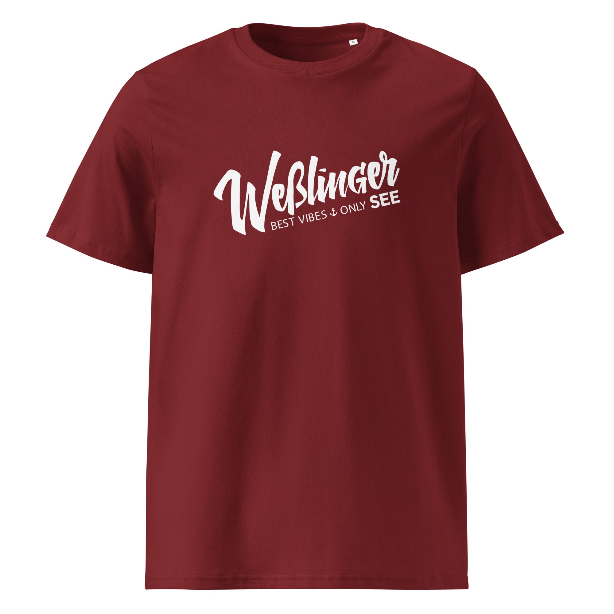 Weßlinger See T-Shirt Unisex (Wesslinger See), inspiriert vom Lebensgefühl am Weßlinger See und in Weßling im Fünfseenland