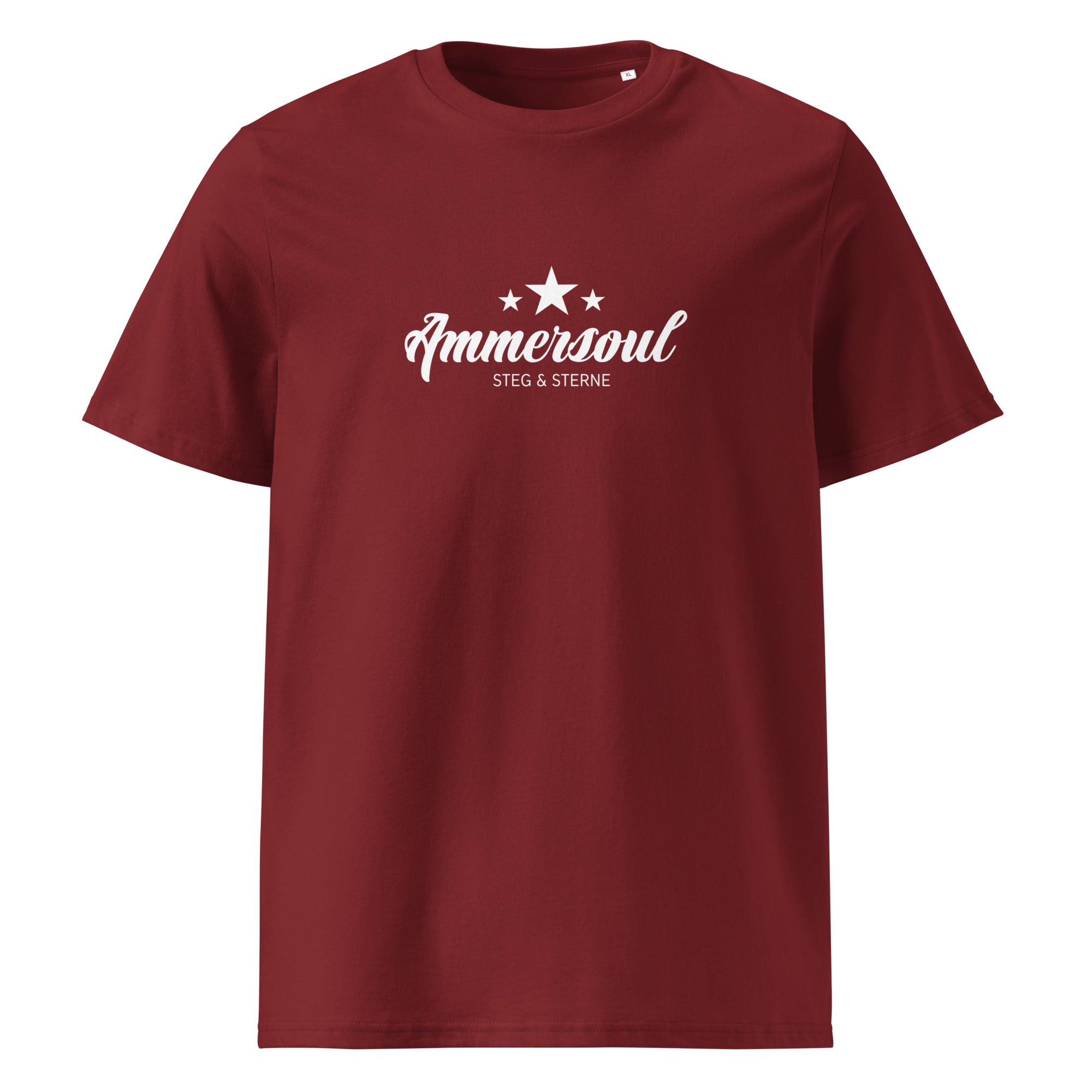 Ammersoul Unisex T-Shirt Rot – Streetwear inspiriert vom Wörthsee bei Steinebach