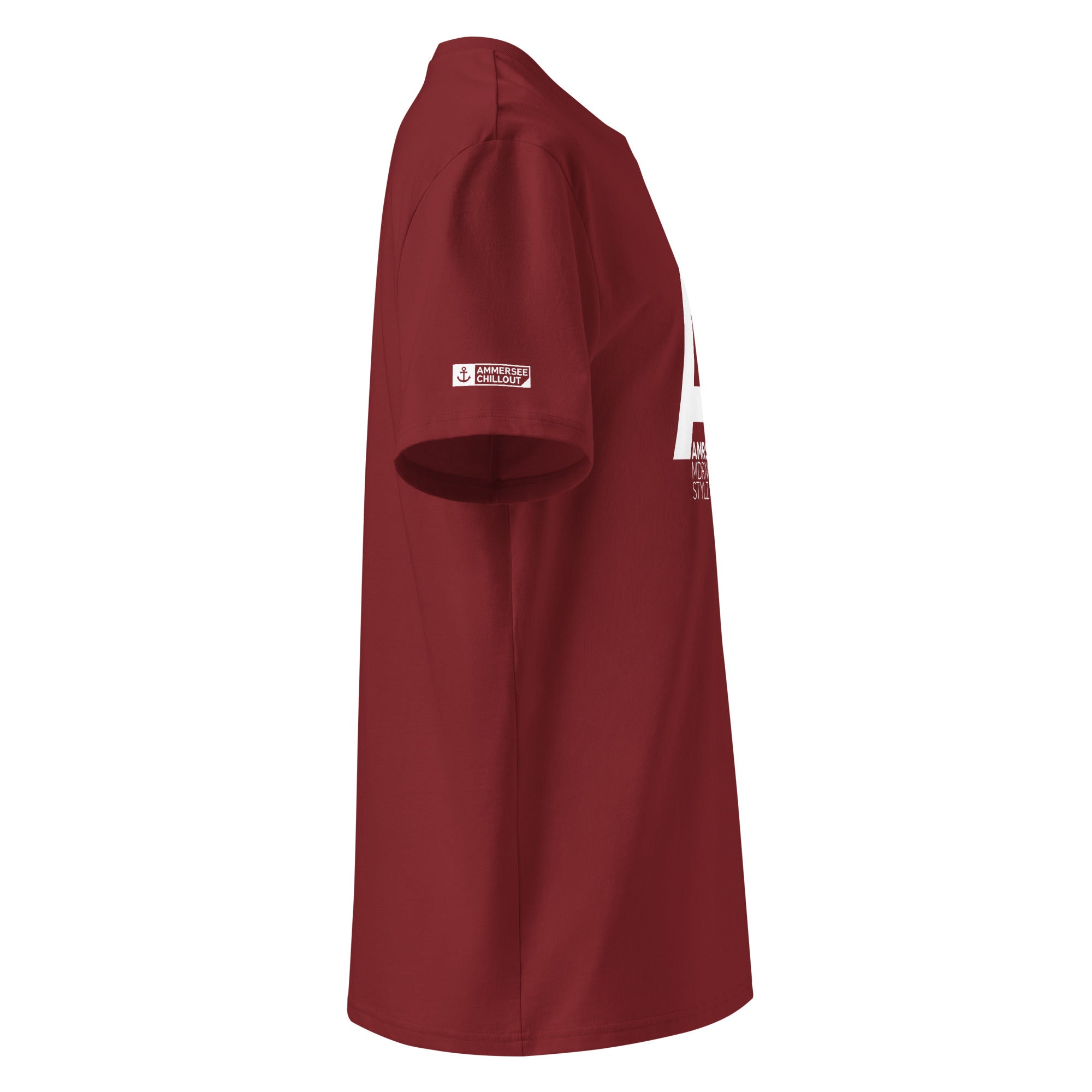 Modern Styles T-Shirt Unisex "Big A" – inspiriert vom Ammersee, Schondorf am Ammersee, Herrsching, Dießen am Ammersee, Utting