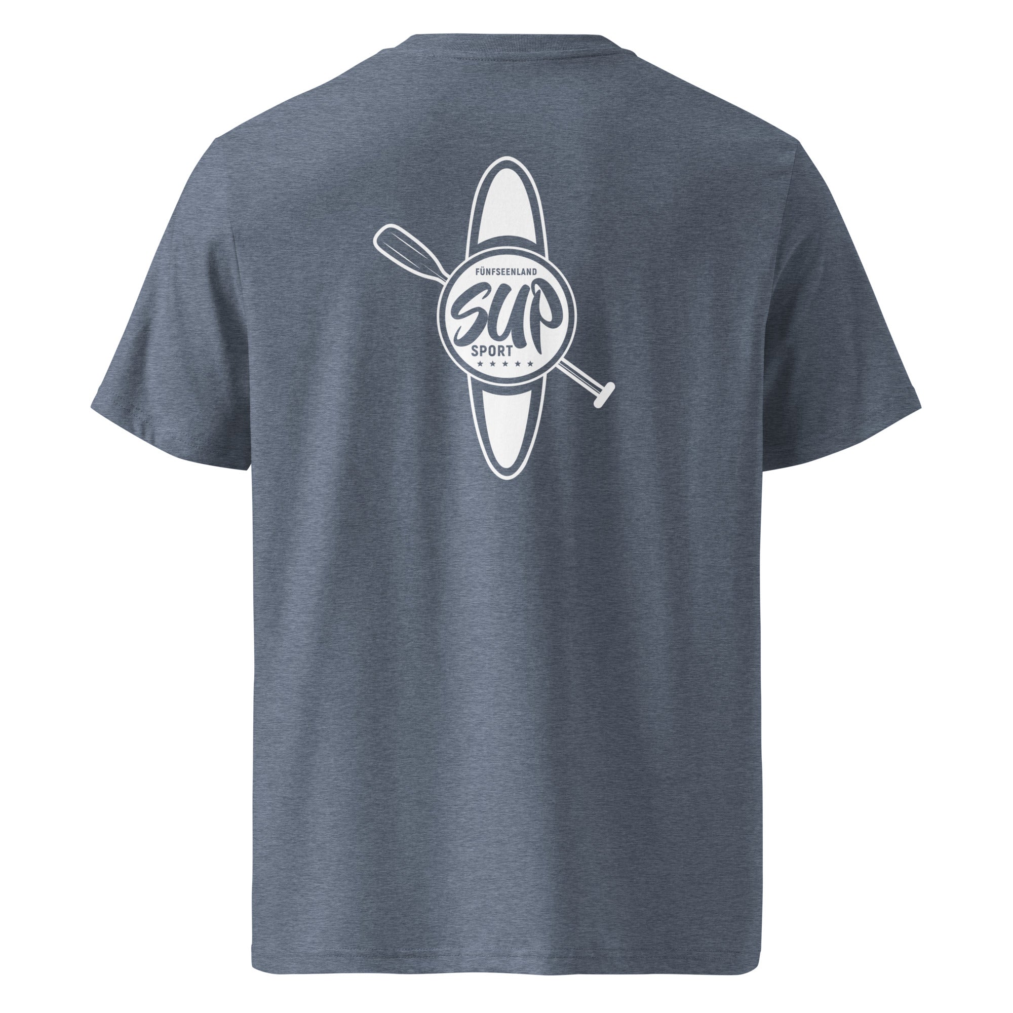 SUP Boarden T-Shirt Unisex – Stand-Up-Paddling, SUP T-Shirt inspiriert vom Stand-Up-Paddling am Ammersee & Starnberger See