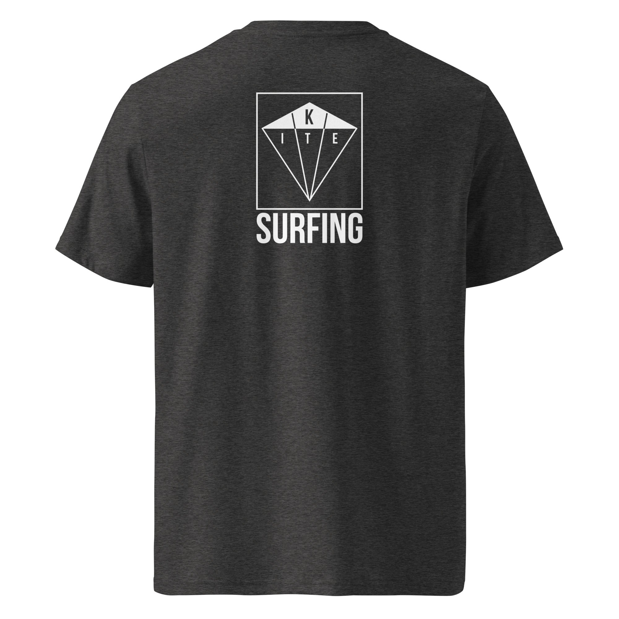 Kitesurfen T-Shirt Unisex Dunkelgrau – Ammersoul Streetwear inspiriert vom Ammersee und moderner Surf Kultur.