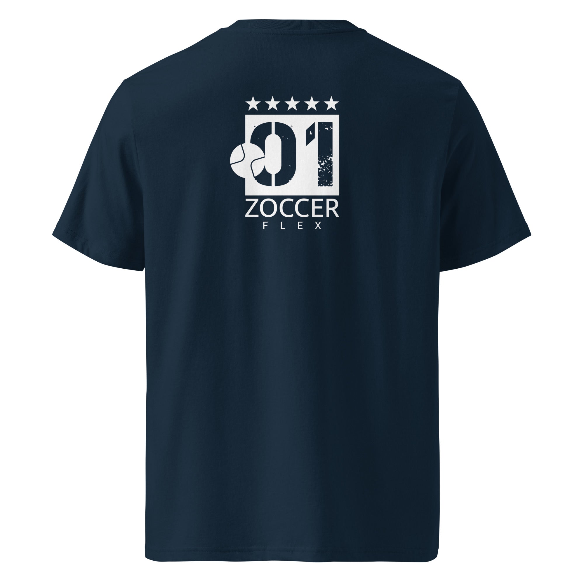 Fußball T-Shirt Dunkelblau Front – inspiriert vom Ammersee sportlicher Matchday Style für Spieler & Fans im Fünfseenland