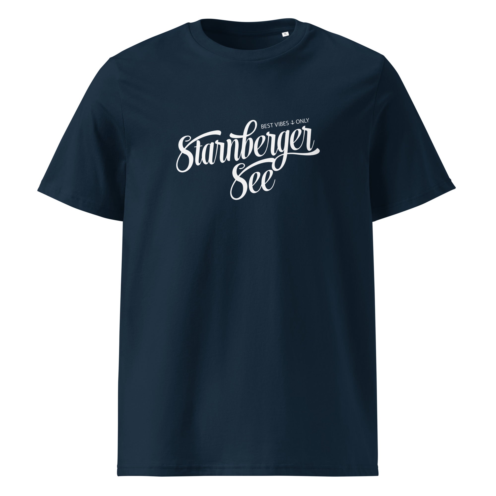 Starnberger See T-Shirt Unisex Navy – nachhaltige Streetwear inspiriert vom Starnberger See & Leoni im Stadtgebiet Starnberg