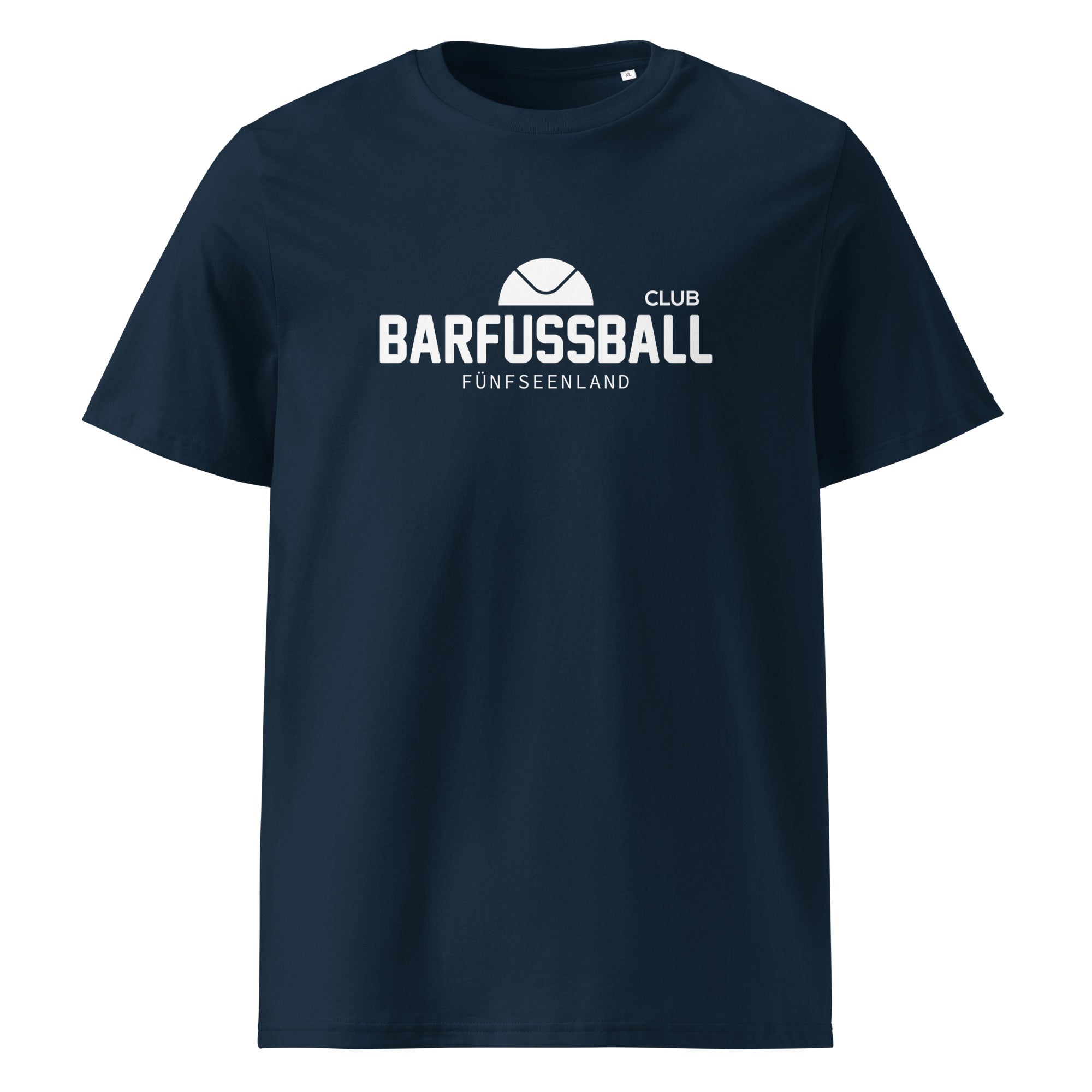 Fußball T-Shirt Unisex, Barfuss, Fußball Shirt aus Baumwolle und Medium Fit inspiriert vom Ammersee, Starnberger See