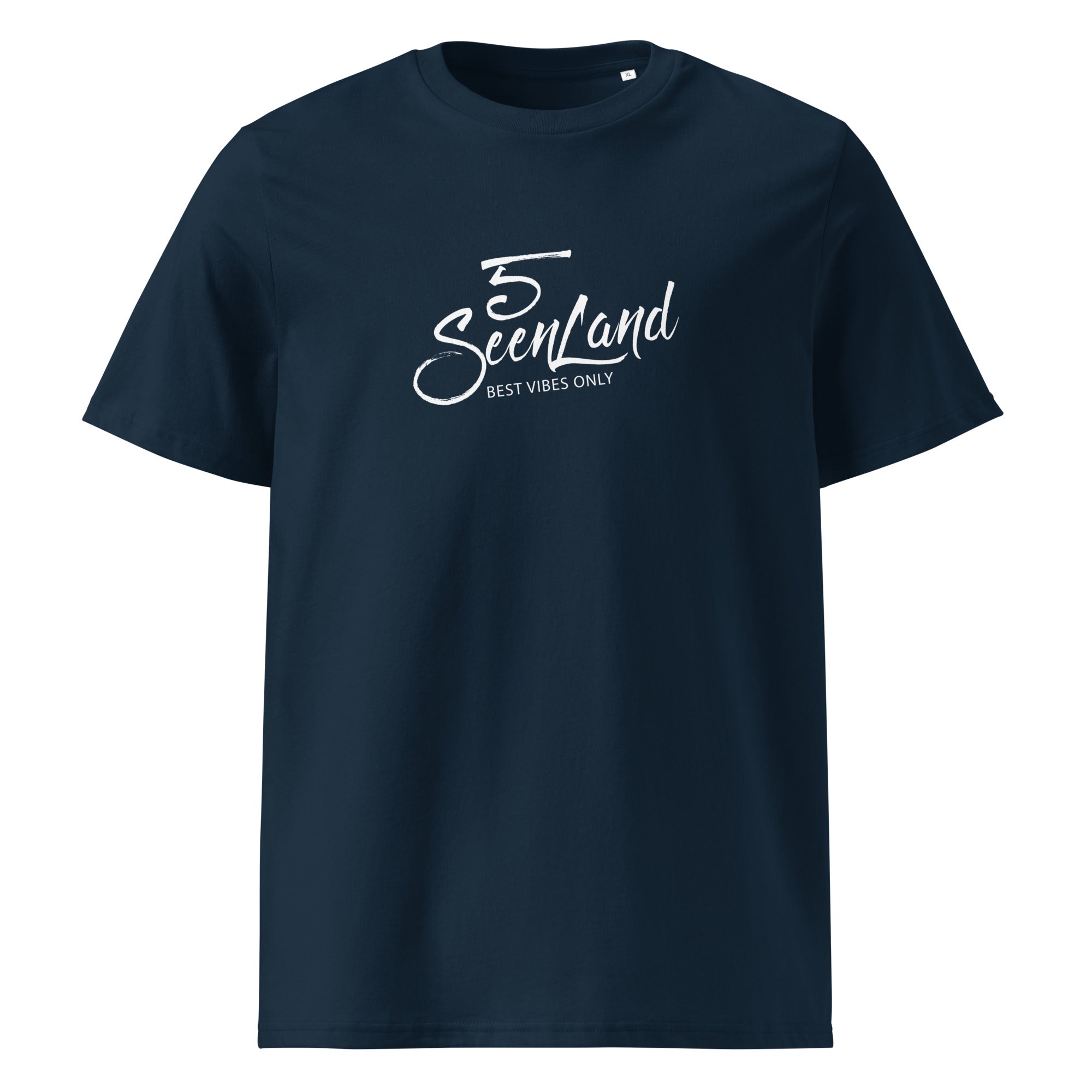 5 Seenland T-Shirt Unisex Navy – Ammersoul Streetwear inspiriert vom Ammersee und Freizeitkultur München.