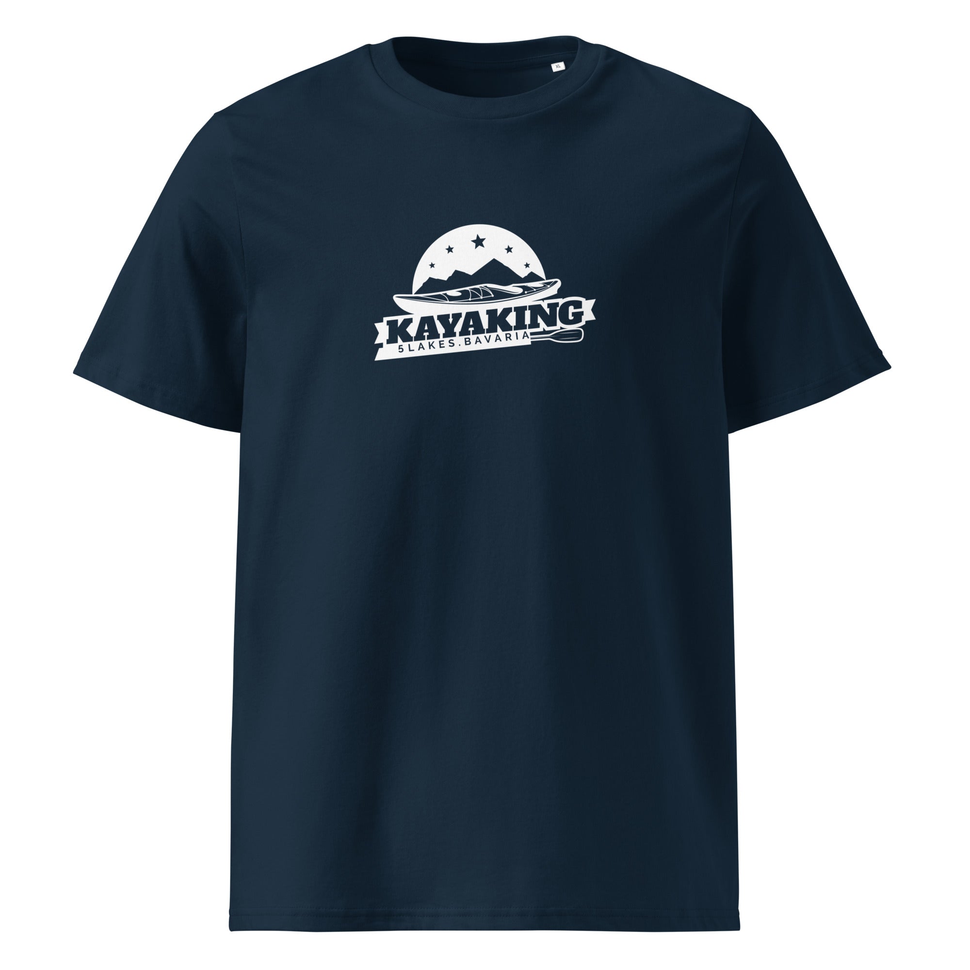 Kayak T-Shirt Unisex – Kayaking, inspiriert vom Kayaking am Ammersee, Starnberger See, Wörthsee, Pilsensee, Weßlinger See