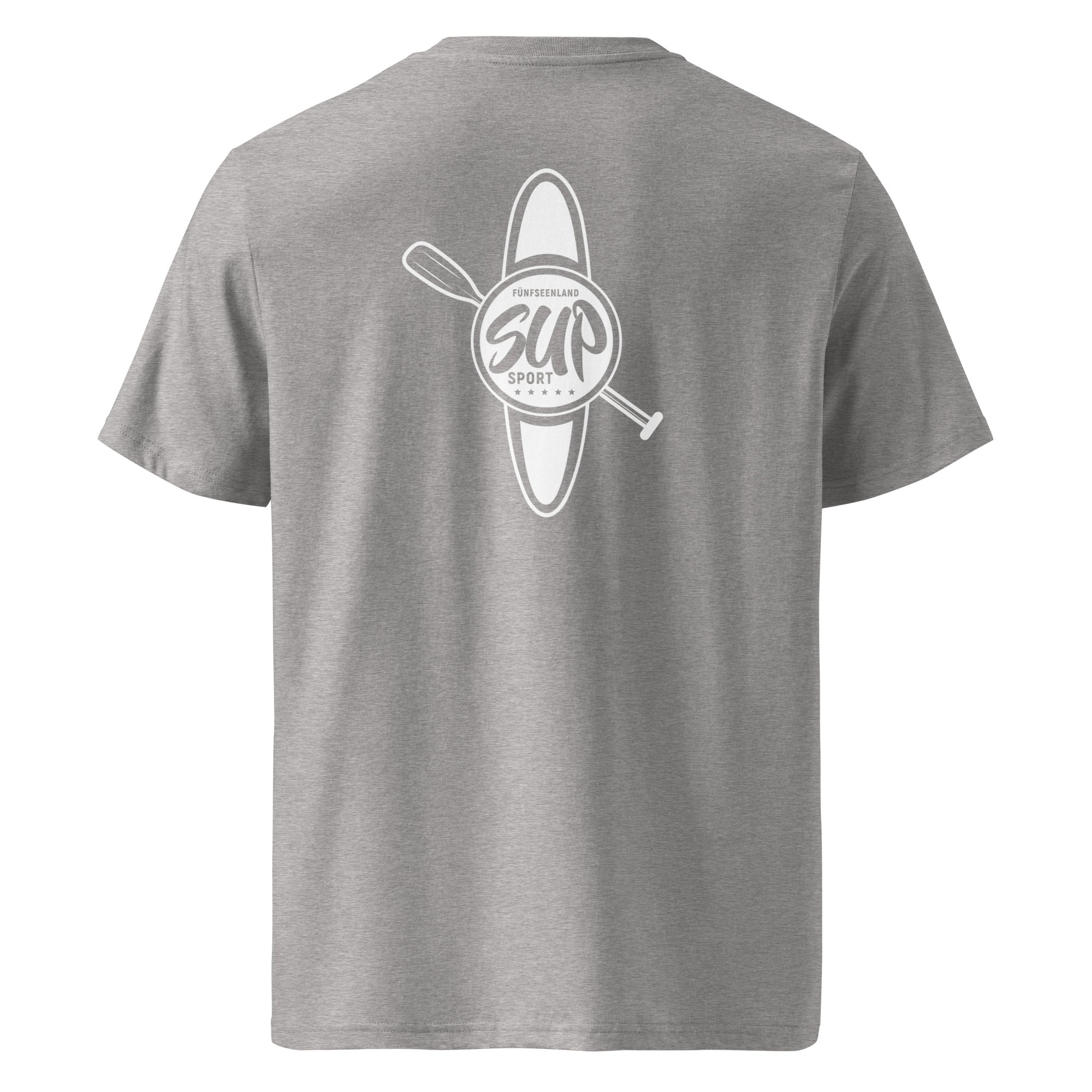 SUP Boarden T-Shirt Unisex – Stand-Up-Paddling, SUP T-Shirt inspiriert vom Stand-Up-Paddling am Ammersee & Starnberger See