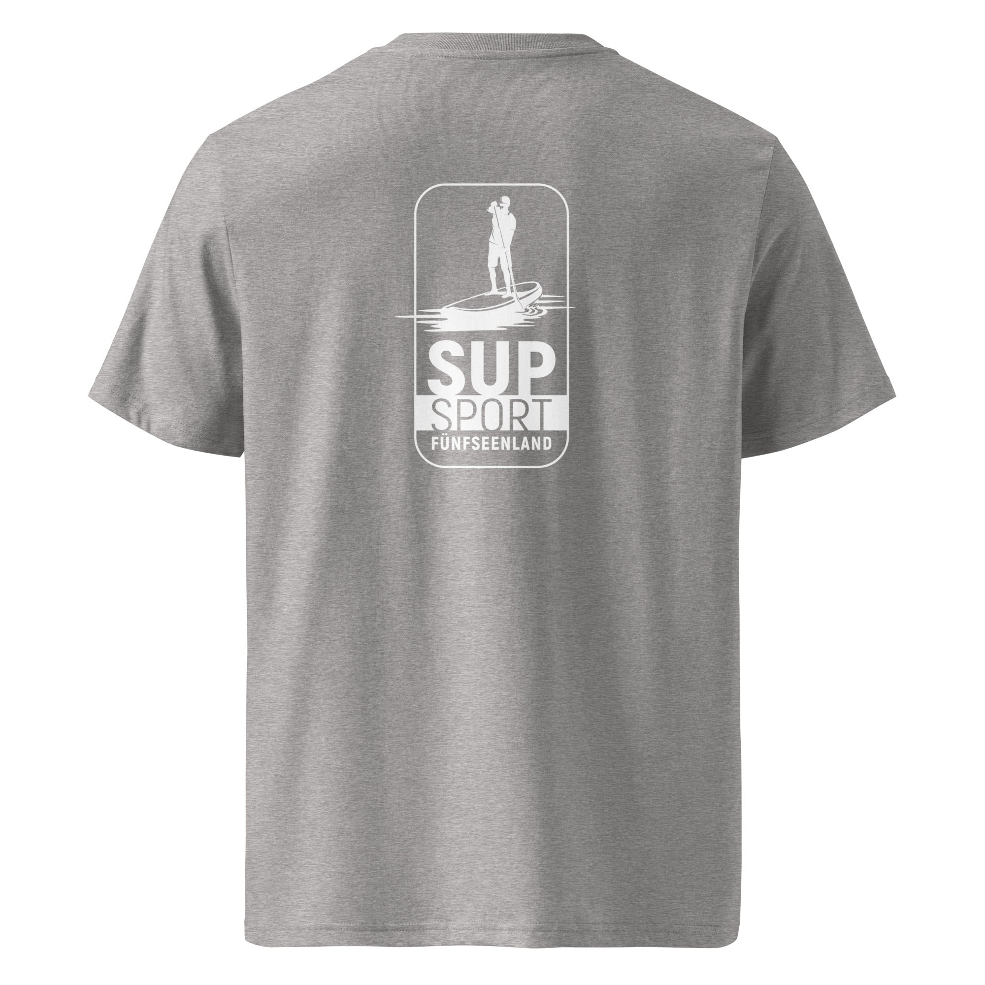 SUP Fünfseenland T-Shirt Unisex, inspiriert vom Stand-Up-Paddling am Ammersee, Starnberger See, Wörthsee, Pilsensee, Weßling