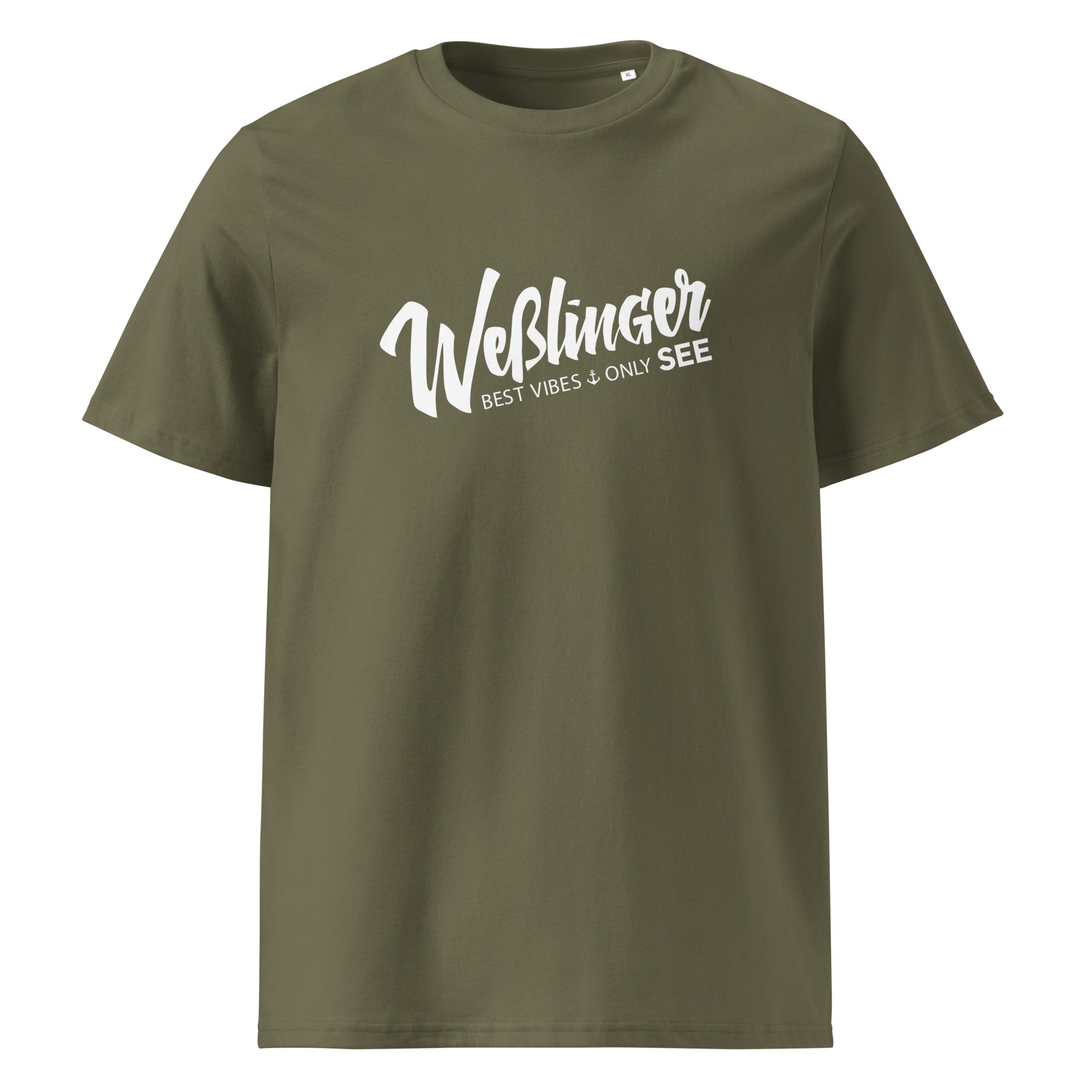 Weßlinger See T-Shirt Unisex (Wesslinger See), inspiriert vom Lebensgefühl am Weßlinger See und in Weßling im Fünfseenland